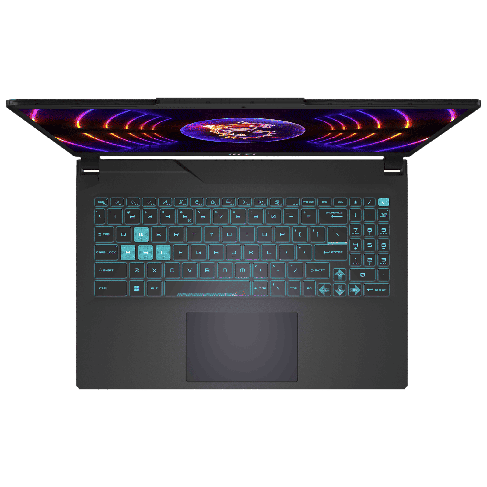 MSI Cyborg 15 A13VFK 1079IN Intel Core i7 13th Gen Gaming Laptop (16GB, 512GB SSD, Windows 11 Home, 8GB Graphics, 15.6 inch 144 Hz FHD Display, NVIDIA GeForce RTX 4060, MS Office Home & Student 2021, Translucent Black, 1.98 KG)_4