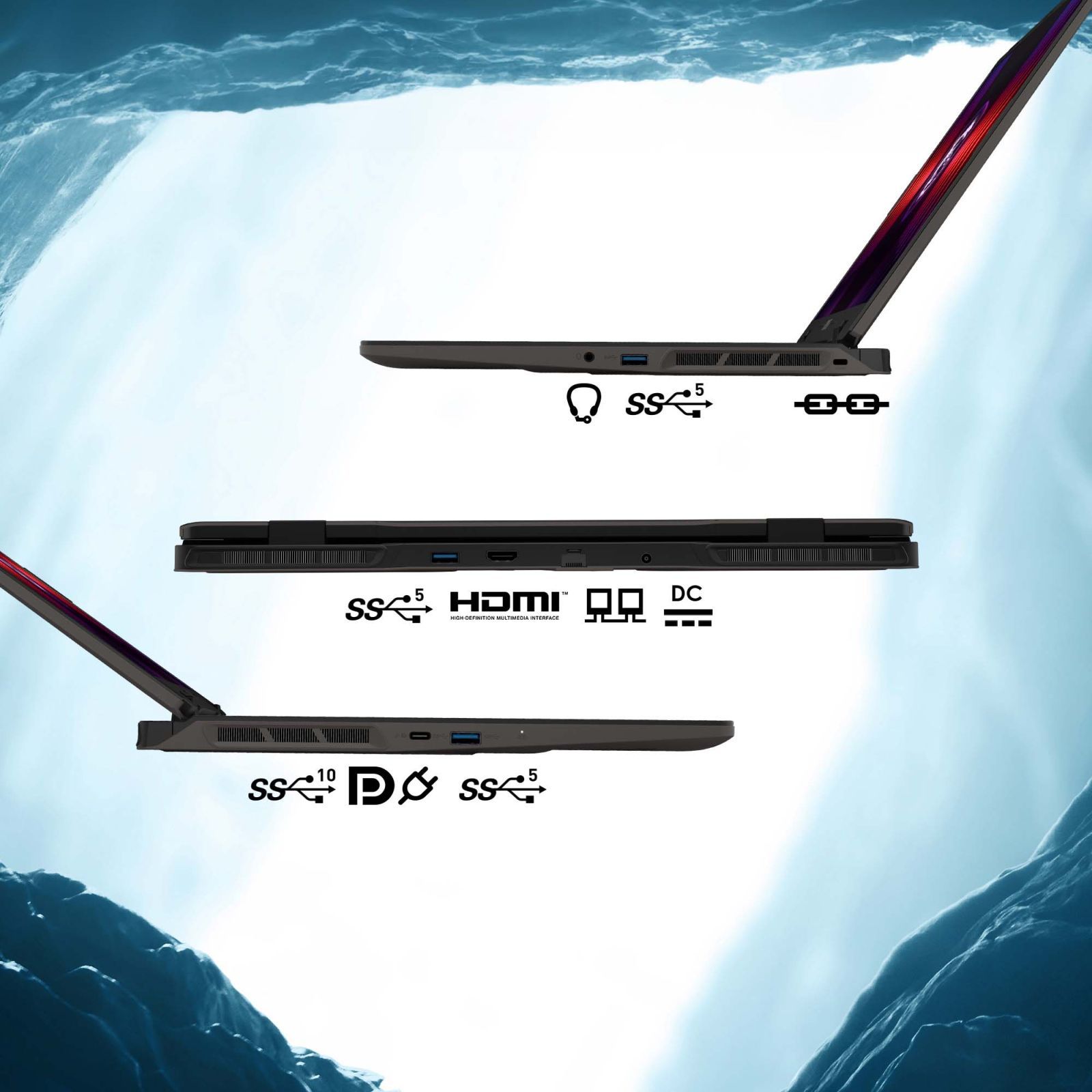 MSI Sword 16 HX B14VFKG-287IN Intel Core i9 14th Gen Gaming Laptop (16GB, 1TB SSD, Windows 11 Home, 8GB Graphics, 16 inch 144 Hz FHD PlusIPS-Level Display, NVIDIA GeForce RTX 4060, MS Office 2021, Cosmos Gray, 2.3 KG)_8