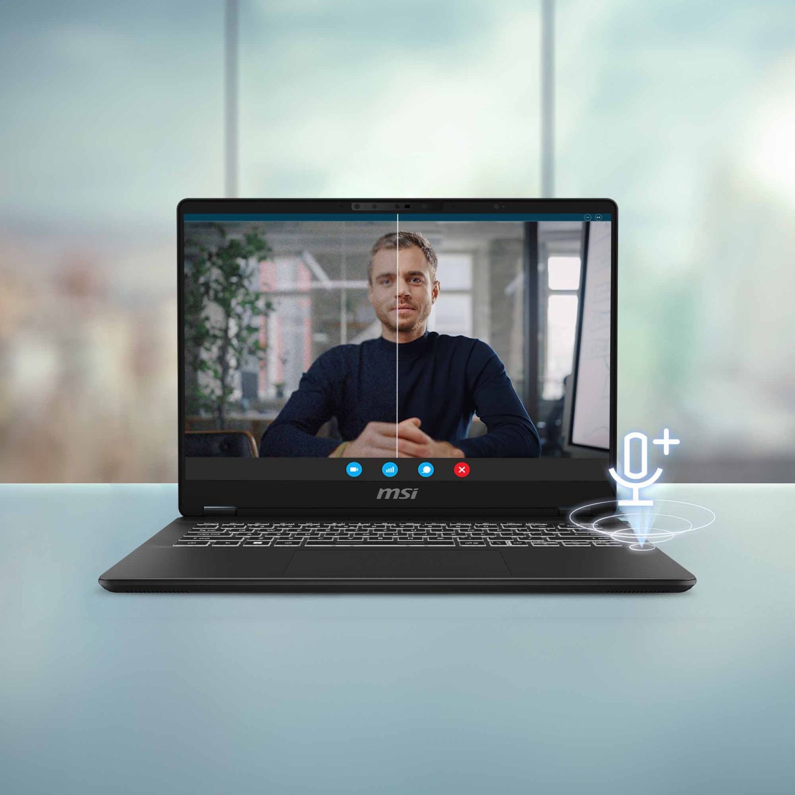 MSI Prestige 14 AI Evo C1MG 058IN Intel Core Ultra 5 Business Laptop (16GB, 512GB SSD, Windows 11 Home, 14 inch FHD Plus Display, MS Office 2021, Stellar Gray, 1.7 KG)_15