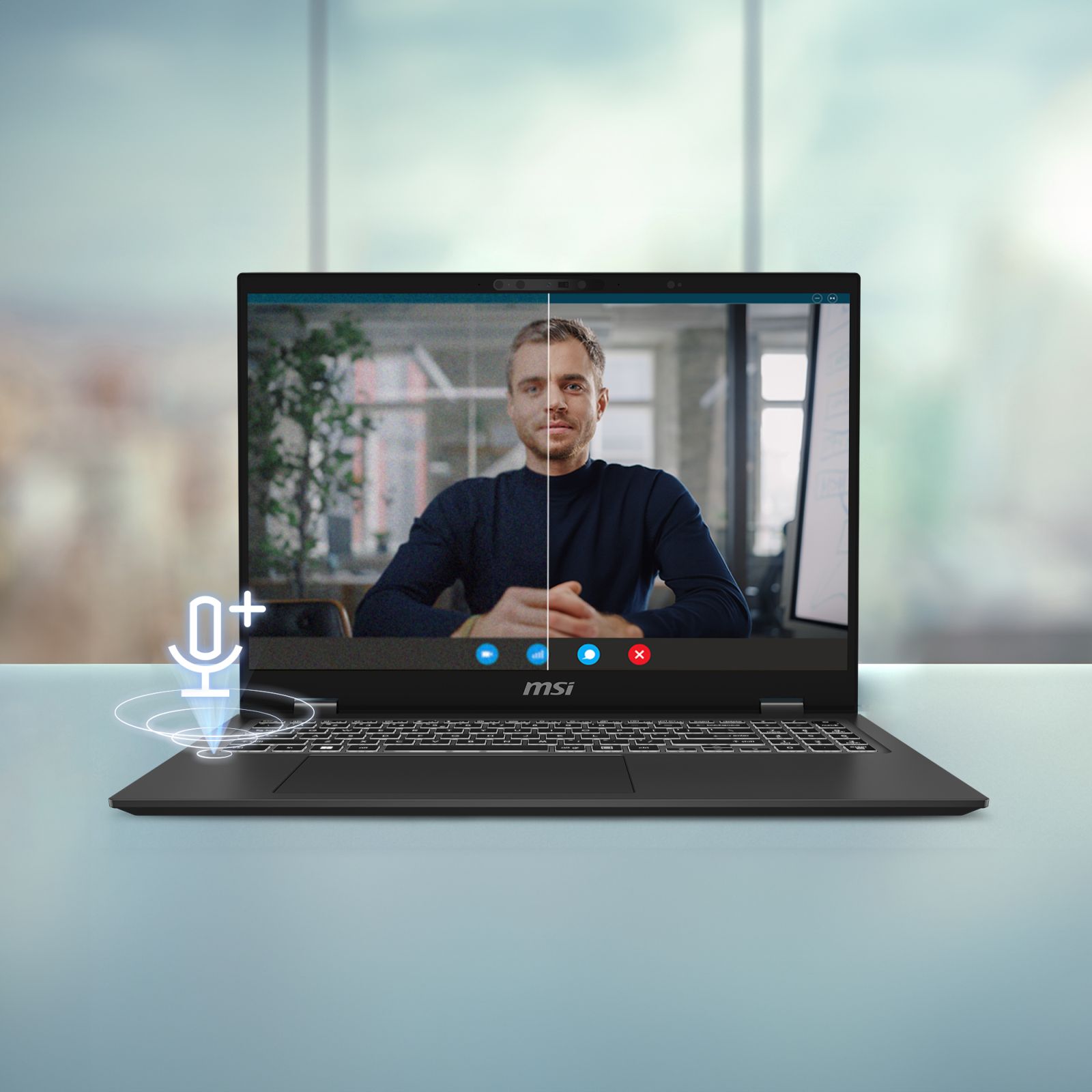 MSI Prestige 16 AI Evo B1MG 054IN Intel Core Ultra 7 Business Laptop (16GB, 512GB SSD, Windows 11 Home, 16 inch QHD Plus Display, MS Office 2021, Stellar Gray, 1.5 KG)_13