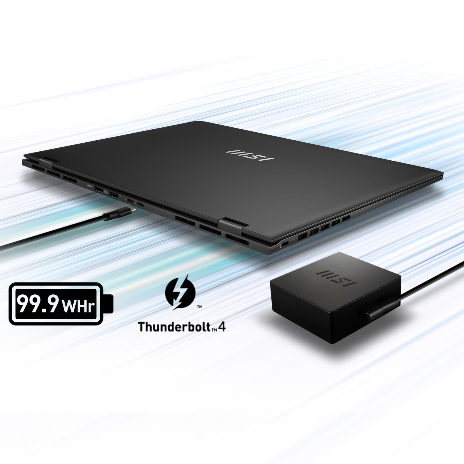 MSI Prestige 16 AI Evo B1MG 054IN Intel Core Ultra 7 Business Laptop (16GB, 512GB SSD, Windows 11 Home, 16 inch QHD Plus Display, MS Office 2021, Stellar Gray, 1.5 KG)_16