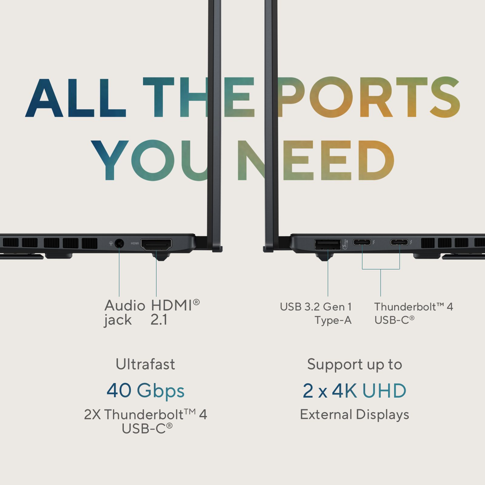 ASUS Zenbook Duo UX8406MA-QL961WS Intel Core Ultra 9 Touchscreen Thin & Light Laptop (32GB, 1TB SSD, Windows 11 Home, 14 inch Full HD OLED Display, MS Office Home & Student 2021, Inkwell Gray, 1.65 KG)_8