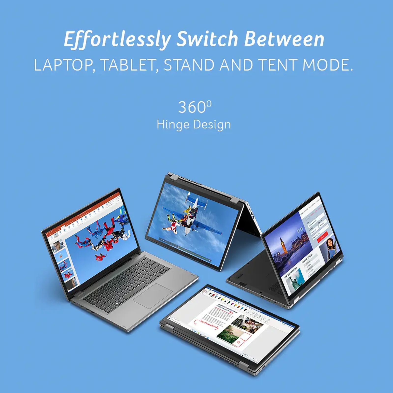 acer Aspire 3 Spin A3SP14-31PT Intel Core i3 Touchscreen 2-in-1 Laptop (8GB, 512GB SSD, Windows 11 Pro, 14 inch WUXGA IPS Display, MS Office 2021, Silver, 1.54 KG)_6