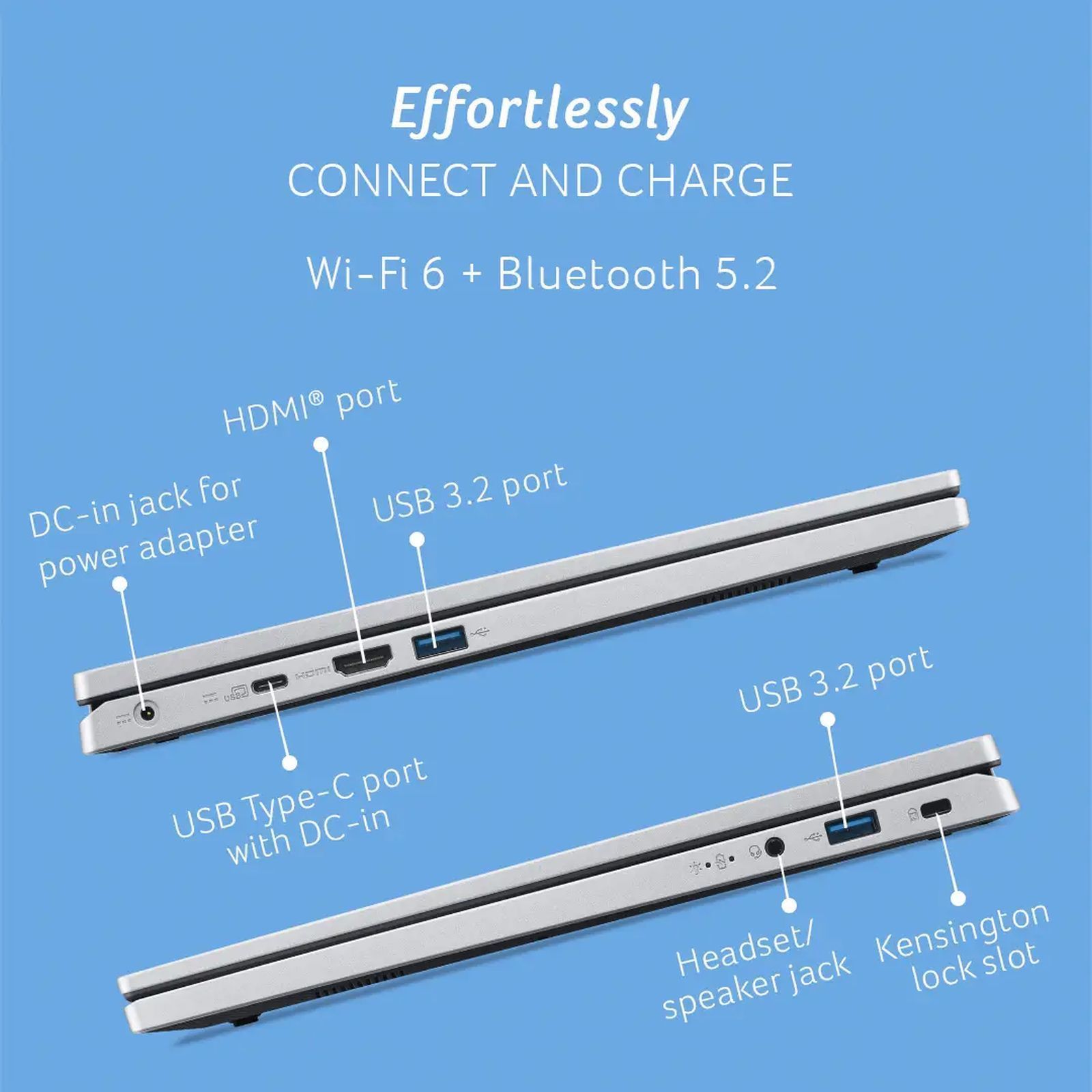 acer Aspire 3 Spin A3SP14-31PT Intel Core i3 Touchscreen 2-in-1 Laptop (8GB, 512GB SSD, Windows 11 Pro, 14 inch WUXGA IPS Display, MS Office 2021, Silver, 1.54 KG)_8