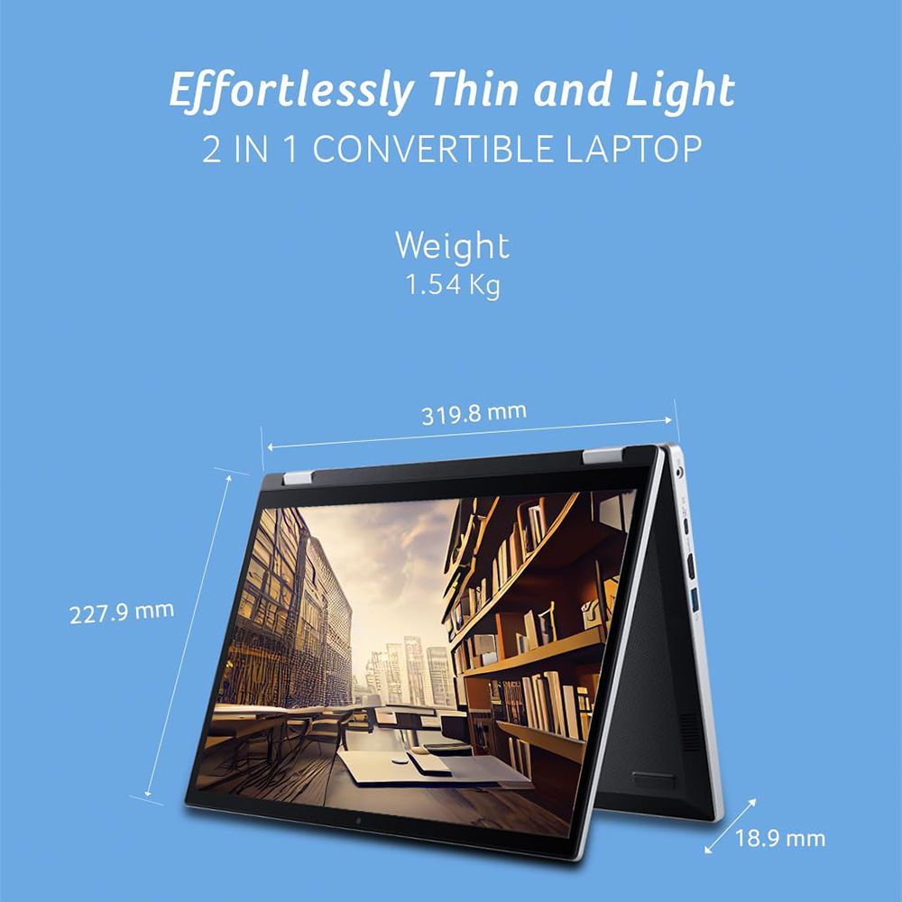 acer Aspire 3 Spin A3SP14-31PT Intel Core i3 Touchscreen 2-in-1 Laptop (8GB, 512GB SSD, Windows 11 Pro, 14 inch WUXGA IPS Display, MS Office 2021, Silver, 1.54 KG)_11