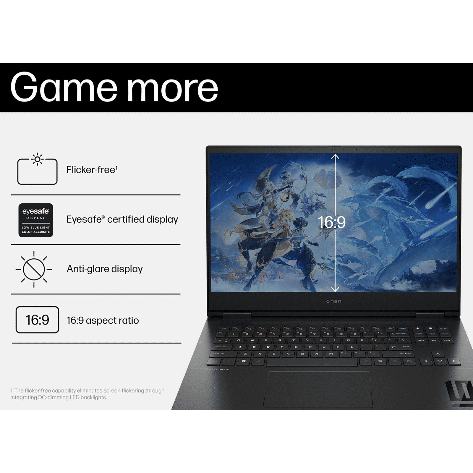 HP Omen 16 wd0012TX Intel Core i7 13th Gen Gaming Laptop (16GB, 1TB SSD, Windows 11 Home, 8GB Graphics, 16.1 inch 144 Hz FHD Display, NVIDIA GeForce RTX 4060, MS Office 2021, Shadow Black, 2.35 KG)_10