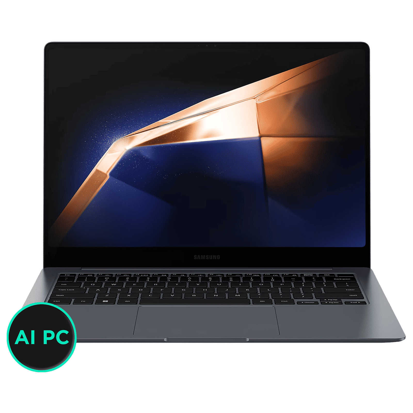 SAMSUNG Galaxy Book4 Pro Intel Core Ultra 7 Touchscreen Thin & Light Laptop (16GB, 512GB SSD, Windows 11 Home, 14 inch WQXGA Plus AMOLED Display, MS Office 2021, Moonstone Gray, 1.23 KG)_1