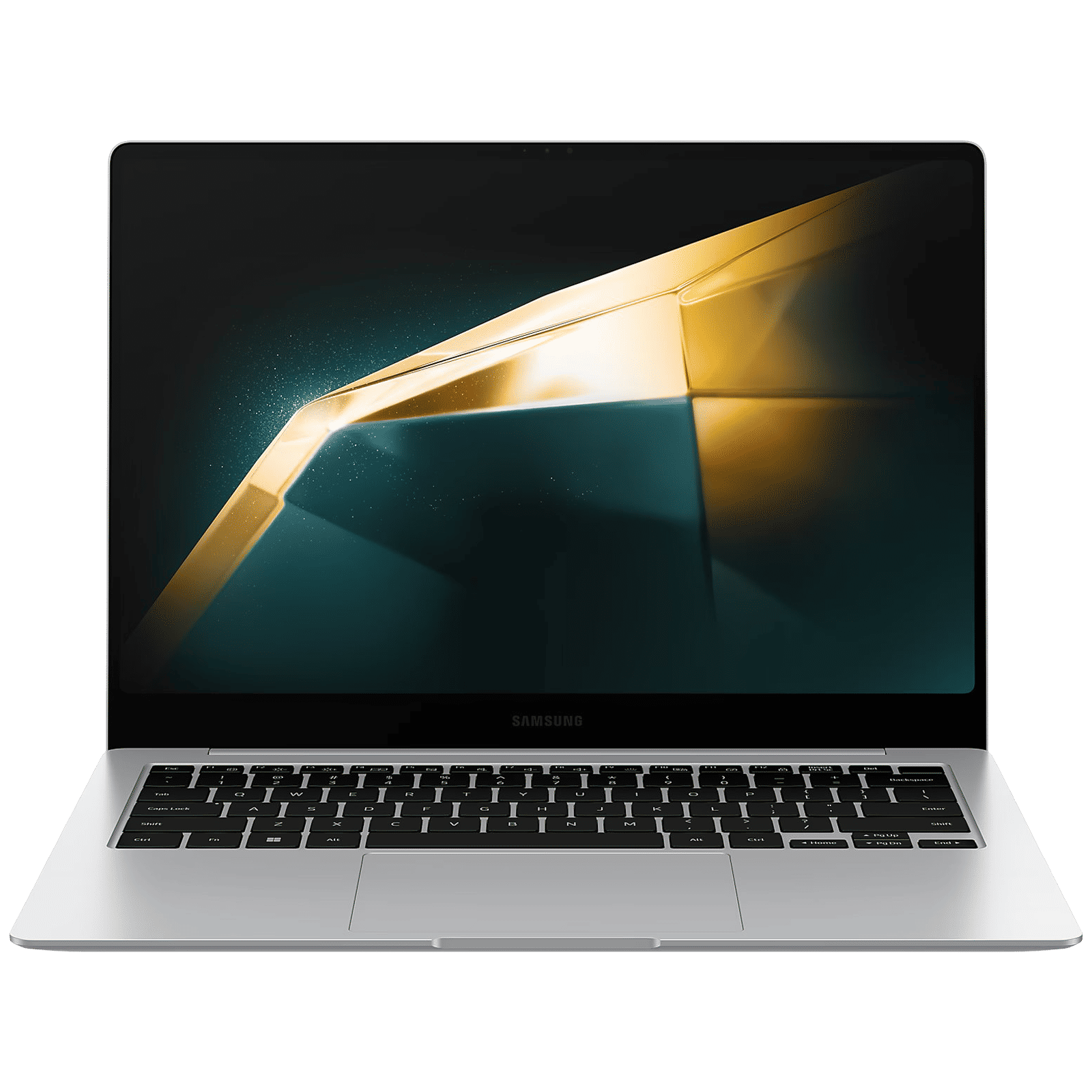 SAMSUNG Galaxy Book4 Pro Intel Core Ultra 5 Touchscreen Thin & Light Laptop (16GB, 512GB SSD, Windows 11 Home, 14 inch WQXGA Plus AMOLED Display, MS Office 2021, Platinum Silver, 1.23 KG)_1