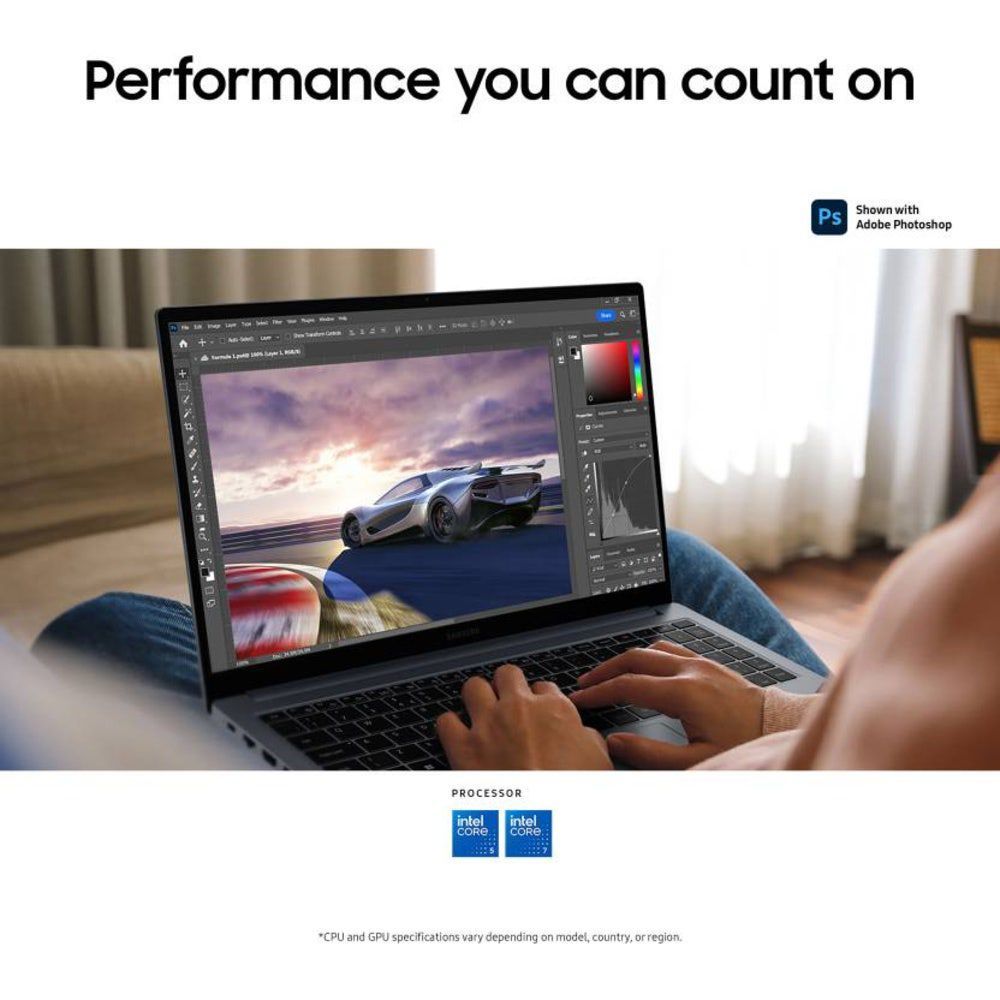 SAMSUNG Galaxy Book4 Intel Core 5 Thin & Light Laptop (16GB, 512GB SSD, Windows 11 Home, 15.6 inch Full HD LED Display, MS Office 2021, Gray, 1.55 KG)_14