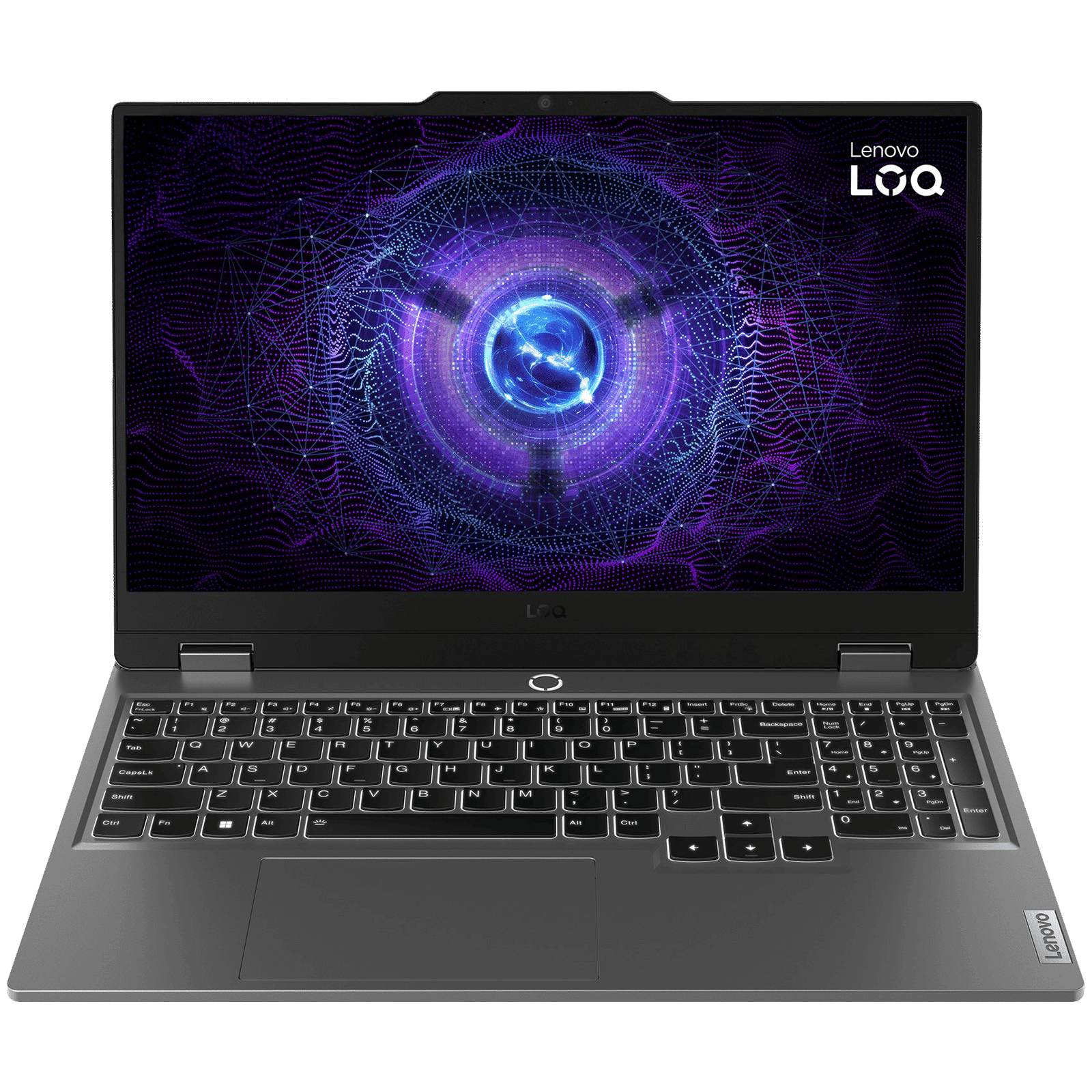 Lenovo LOQ 15ARP9 AMD Ryzen 7 Gaming Laptop (24GB, 512GB SSD, Windows 11 Home, 6GB Graphics, 15.6 inch 144 Hz Full HD IPS Display, NVIDIA GeForce RTX 4050, MS Office 2021, Luna Grey, 2.38 KG)_1