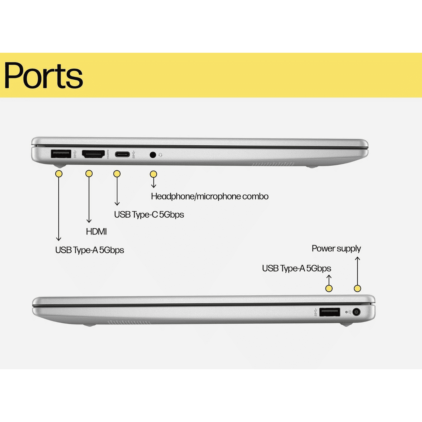 HP 14 gr1023TU Intel Core Ultra 7 Laptop (16GB, 512GB SSD, Windows 11 Home, 14 inch Full HD IPS Display, MS Office 2021, Natural Silver Aluminum, 1.4 KG) HP 14 gr1023TU Intel Core Ultra 7 Laptop (16GB, 512GB SSD, Windows 11 Home, 14 inch Full HD IPS Display, MS Office 2021, Natural Silver Aluminum, 1.4 KG)_7
