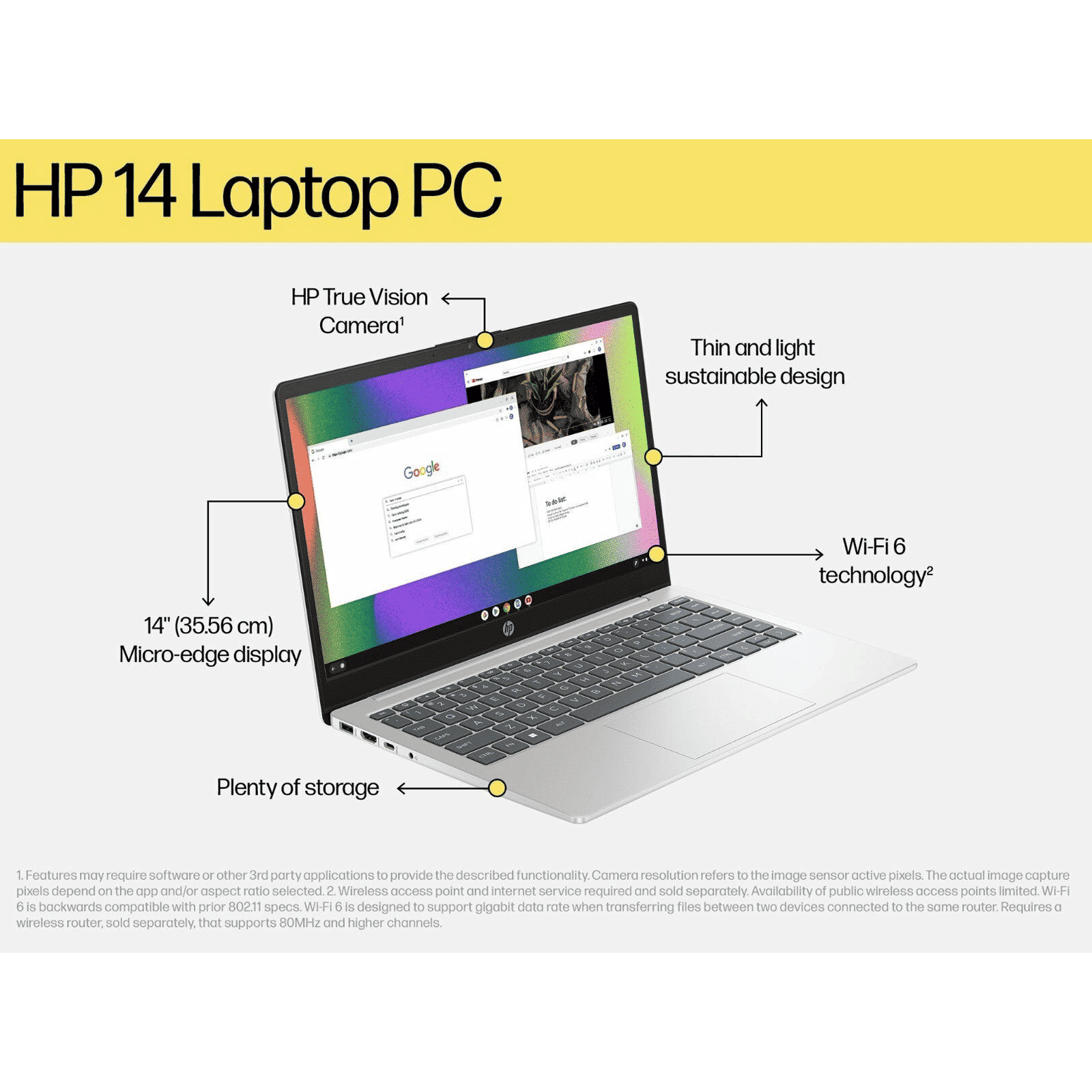 HP 14 gr1023TU Intel Core Ultra 7 Laptop (16GB, 512GB SSD, Windows 11 Home, 14 inch Full HD IPS Display, MS Office 2021, Natural Silver Aluminum, 1.4 KG) HP 14 gr1023TU Intel Core Ultra 7 Laptop (16GB, 512GB SSD, Windows 11 Home, 14 inch Full HD IPS Display, MS Office 2021, Natural Silver Aluminum, 1.4 KG)_6
