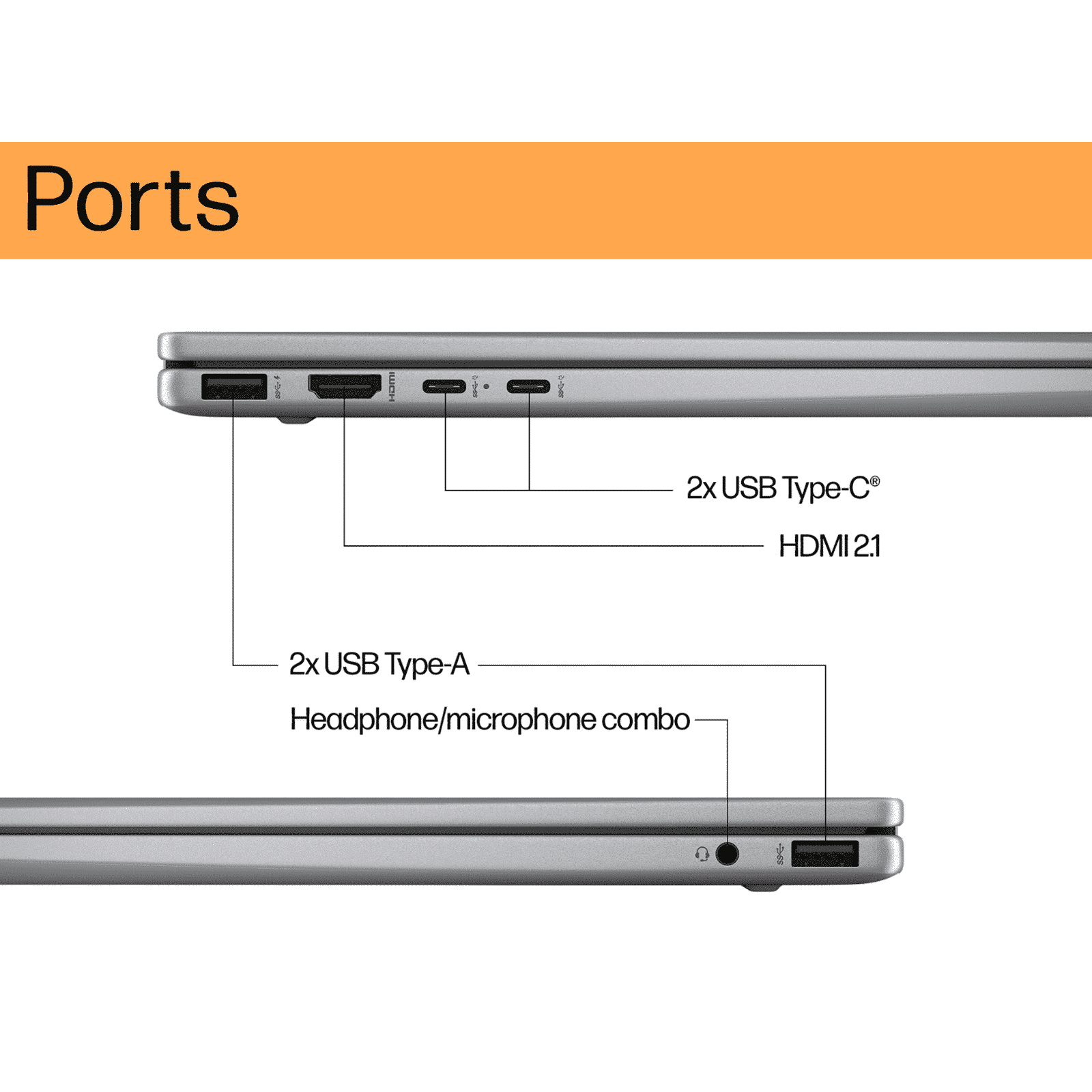 HP Envy x360 14-fa0038AU AMD Ryzen 5 Touchscreen 2-in-1 Laptop (16GB, 512GB SSD, Windows 11 Home, 14 inch, WUXGA IPS Display, Meteor Silver Aluminum, 1.39Kg)_11