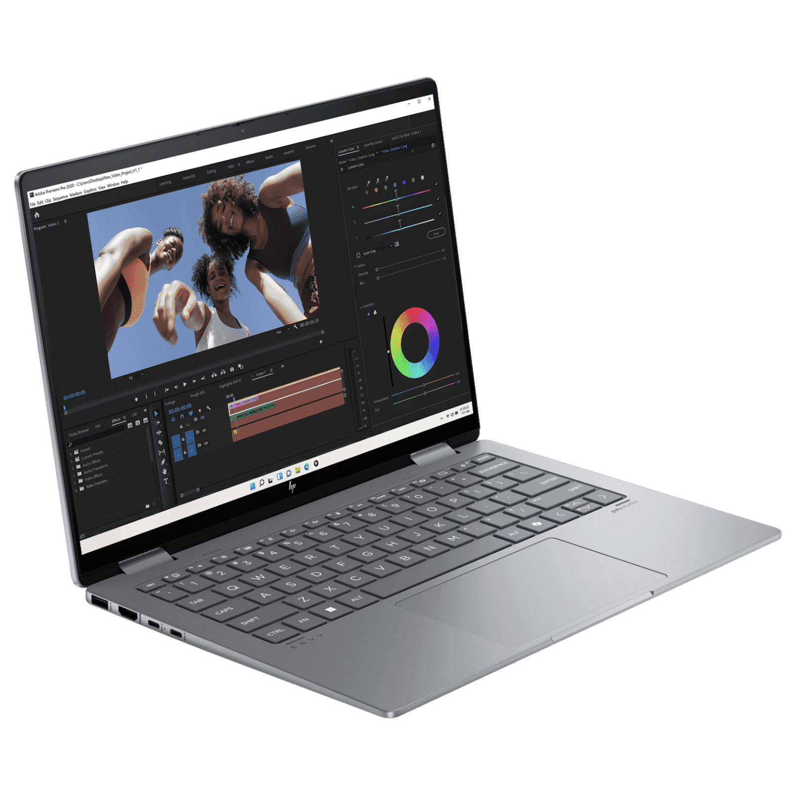 HP Envy x360 14-fa0038AU AMD Ryzen 5 Touchscreen 2-in-1 Laptop (16GB, 512GB SSD, Windows 11 Home, 14 inch, WUXGA IPS Display, Meteor Silver Aluminum, 1.39Kg)_7