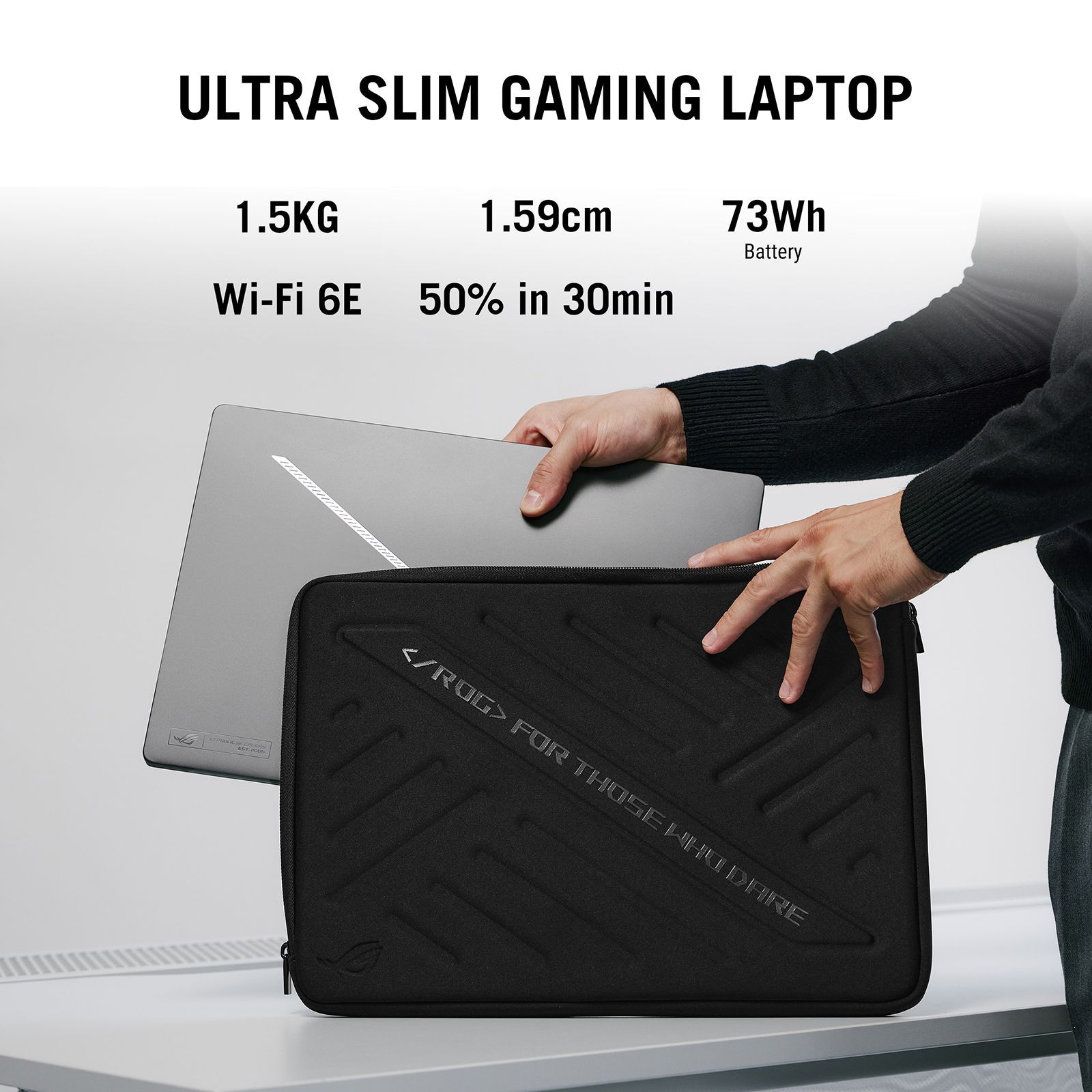 ASUS ROG Zephyrus G14 GA403UV-QS085WS AMD Ryzen 9 8945HS Gaming Laptop (16GB, 1TB SSD, Windows 11 Home, 8GB Graphics, 14 inch 120 Hz 3K OLED Display, NVIDIA GeForce RTX 4060, MS Office Home and Student, Eclipse Gray, 1.5 KG)_10