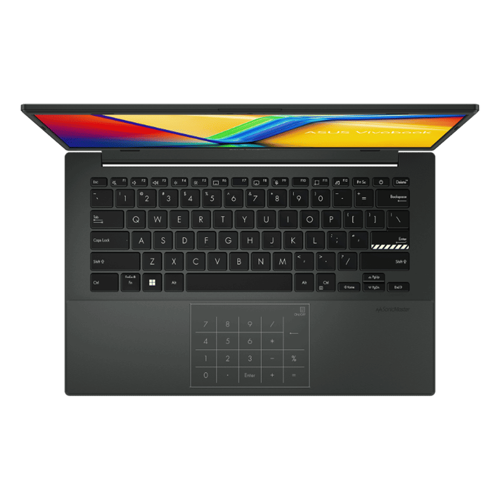 ASUS Vivo book Go AMD Ryen 3 Laptop (8GB, 512GB SSD, Windows 11 Home, 14 inch Full HD LED Backlit Display, MS Office 2021, Mixed Black, 1.38 KG)_6