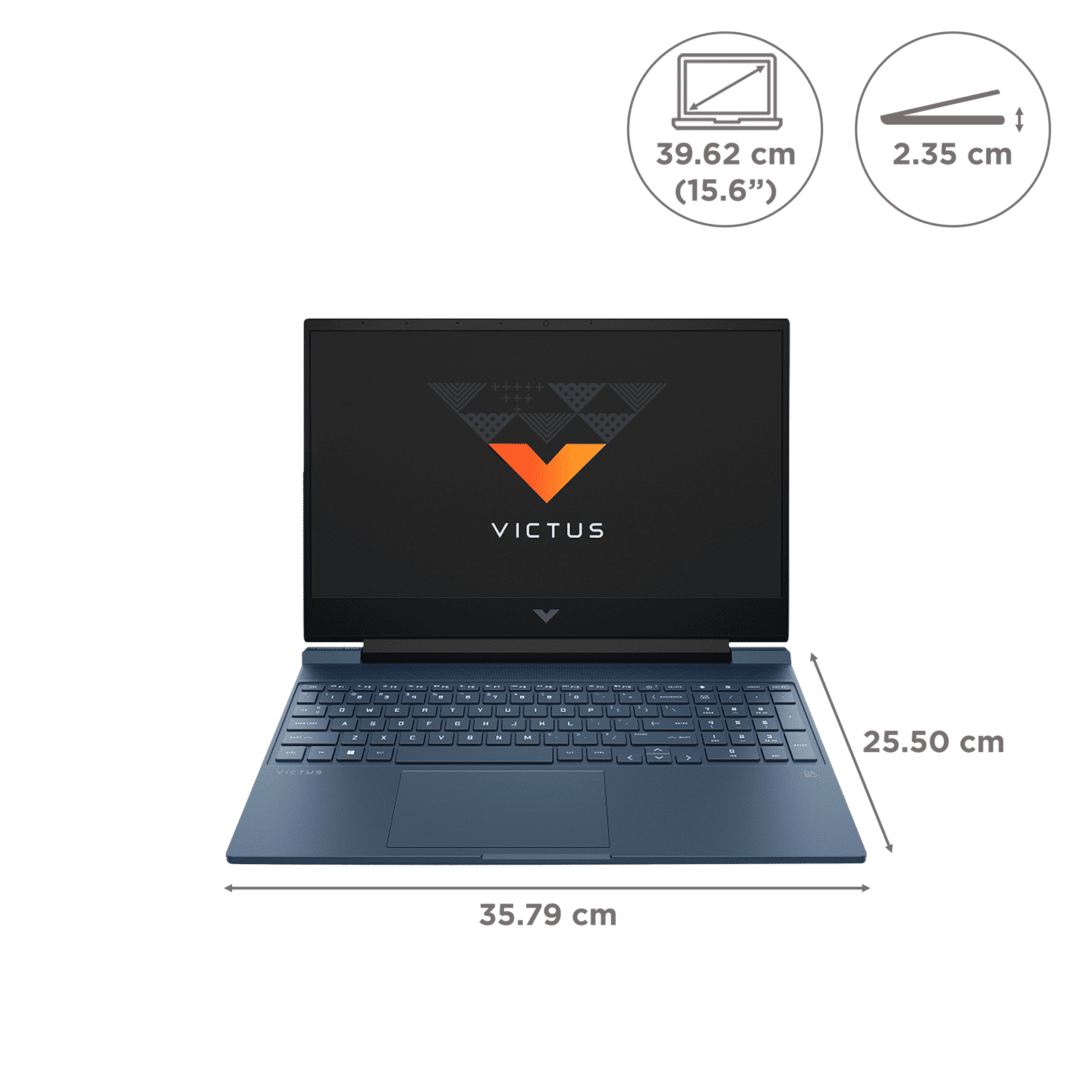 HP Victus 15-FA1313TX Intel Core i5 12th Gen Gaming Laptop (16GB, 512GB SSD, Windows 11 Home, 15.6 inch 144 Hz Full HD Display, NVIDIA GeForce RTX 2050, MS Office Home & Student 2021, Mica Silver, 2.29 KG)_2