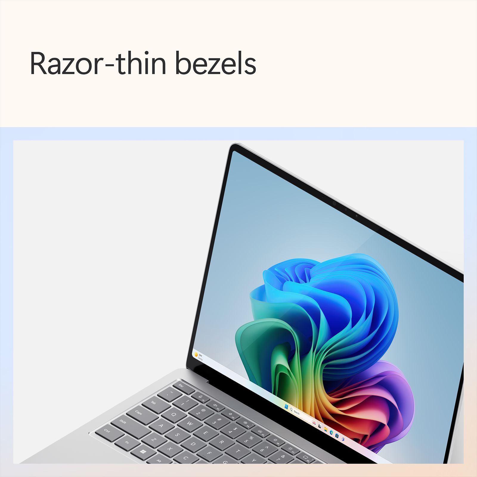 Microsoft Surface 7th Edition Snapdragon X Plus Touchscreen Ultra Thin Laptop (16GB, 256GB SSD, Windows 11 Home, 13.8 inch LCD Display, Platinum, 1.34 KG)_7