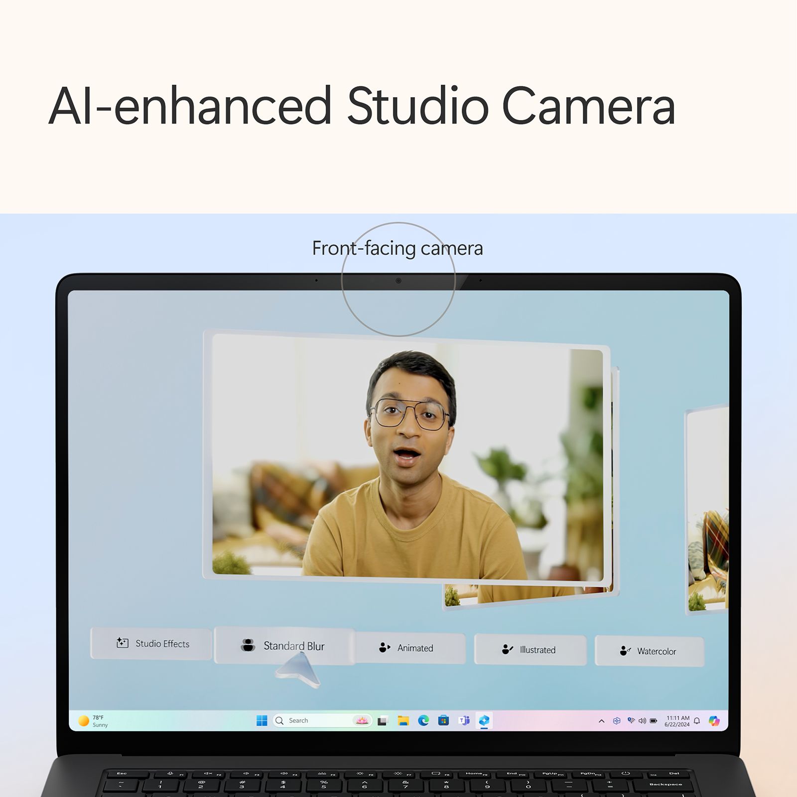 Microsoft Surface 7th Edition Snapdragon X Elite Touchscreen Ultra Thin Laptop (16GB, 1TB SSD, Windows 11 Home, 15 inch LCD Display, Black, 1.66 KG)_11