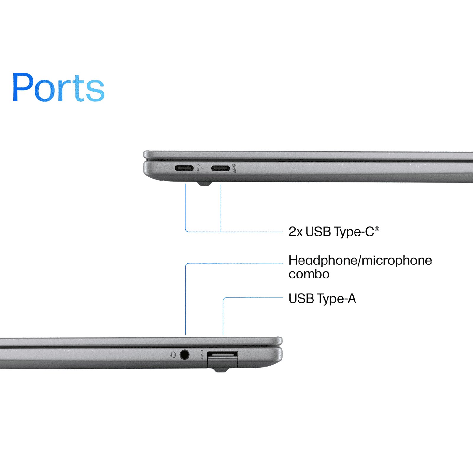 HP OmniBook X 14-fe0121QU Snapdragon X Elite Touchscreen Thin & Light Laptop (16GB, 1TB SSD, Next-Gen Windows, 14 inch 2.2K IPS Display, MS Office 2021, Meteor Silver, 1.34 KG)_9