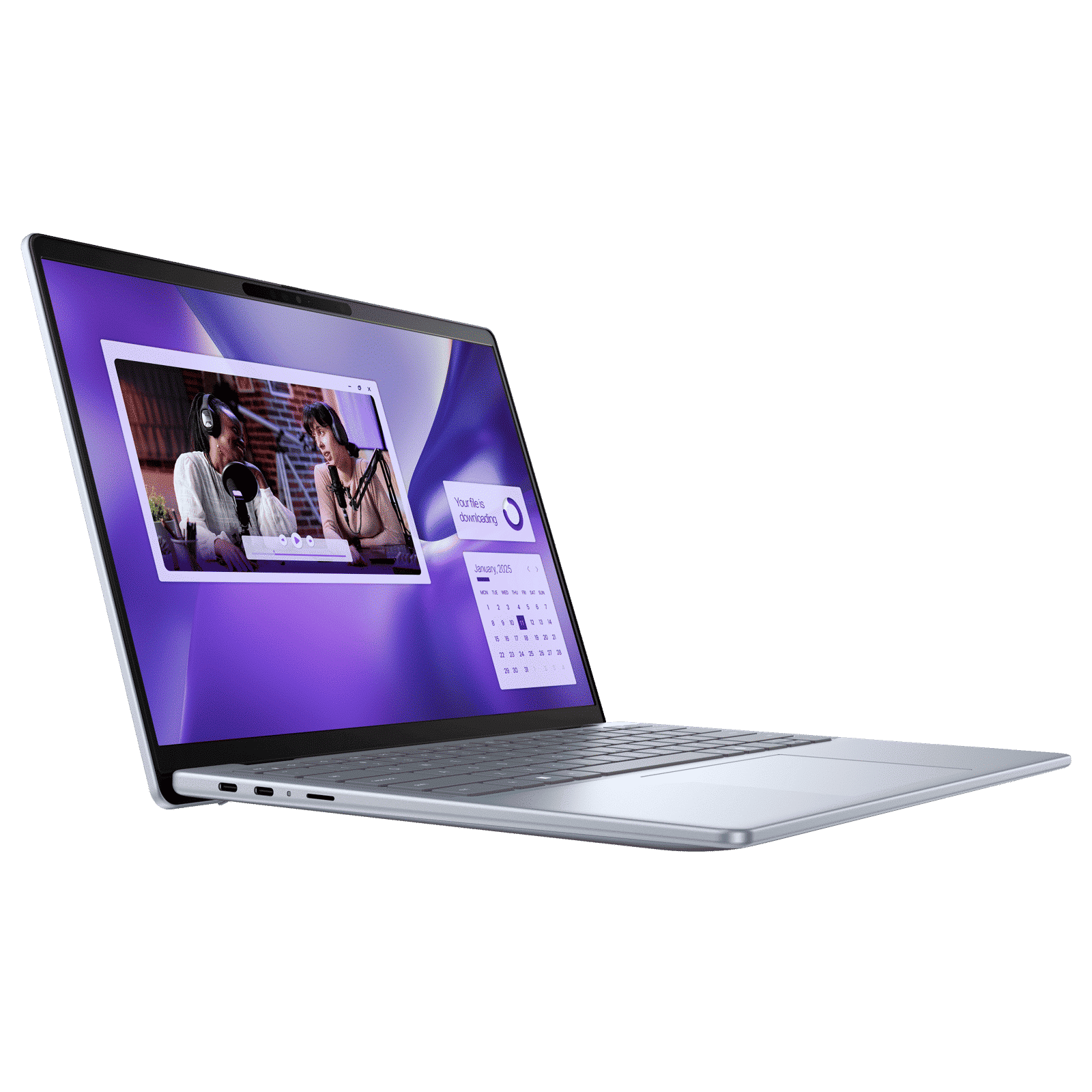 DELL Inspiron 14 Plus Snapdragon X Plus Touchscreen Thin & Light Laptop (16GB, 1TB SSD, Windows 11 Home, 14 inch QHD Plus IPS Display, MS Office 2021, Ice Blue, 1.40 KG)_9