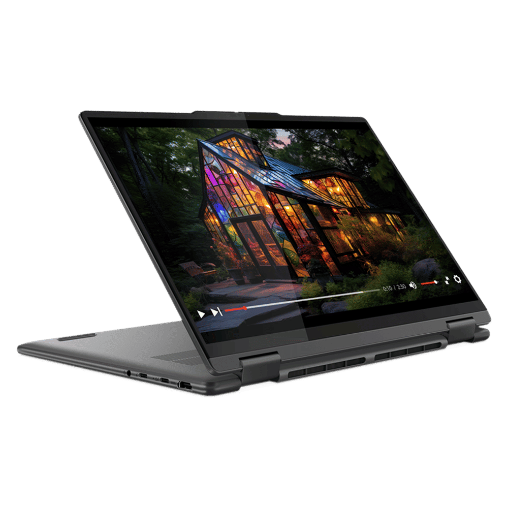 Lenovo Yoga 7 14IML9 Intel Core Ultra 5 Touchscreen 2-in-1 Laptop (16GB, 512GB SSD, Windows 11 Home, 14 inch WUXGA OLED Display, MS Office 2021, Storm Grey, 1.49 KG)_8
