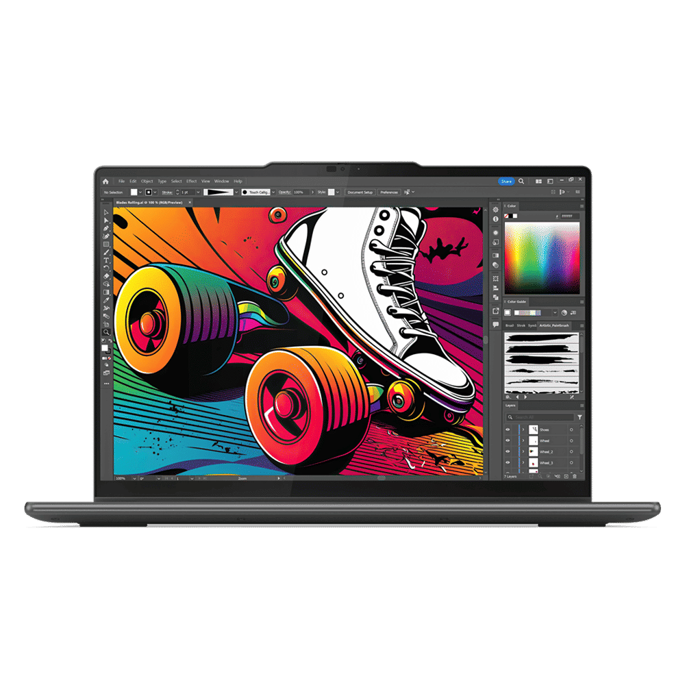 Lenovo Yoga 7 14IML9 Intel Core Ultra 5 Touchscreen 2-in-1 Laptop (16GB, 512GB SSD, Windows 11 Home, 14 inch WUXGA OLED Display, MS Office 2021, Storm Grey, 1.49 KG)_12