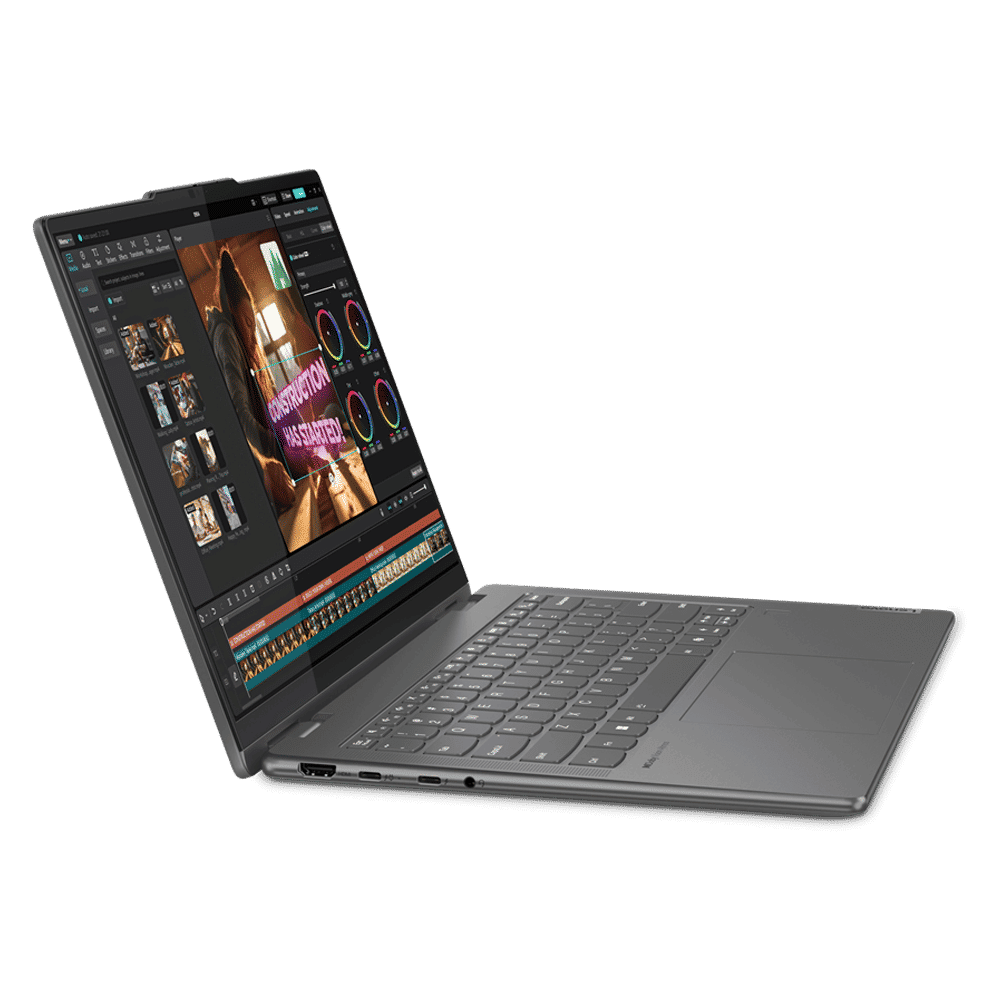 Lenovo Yoga 7 14IML9 Intel Core Ultra 5 Touchscreen 2-in-1 Laptop (16GB, 512GB SSD, Windows 11 Home, 14 inch WUXGA OLED Display, MS Office 2021, Storm Grey, 1.49 KG)_16