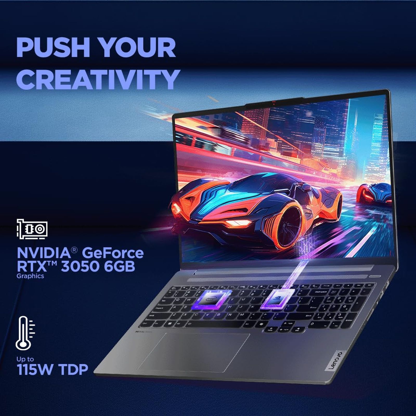 Lenovo IdeaPad Pro 5 16AHP9 AMD Ryzen 7 Laptop (16GB, 1TB SSD, Windows 11 Home, 6GB Graphics, 16 inch OLED Display, MS Office 2021, Arctic Grey, 1.91 KG)_7