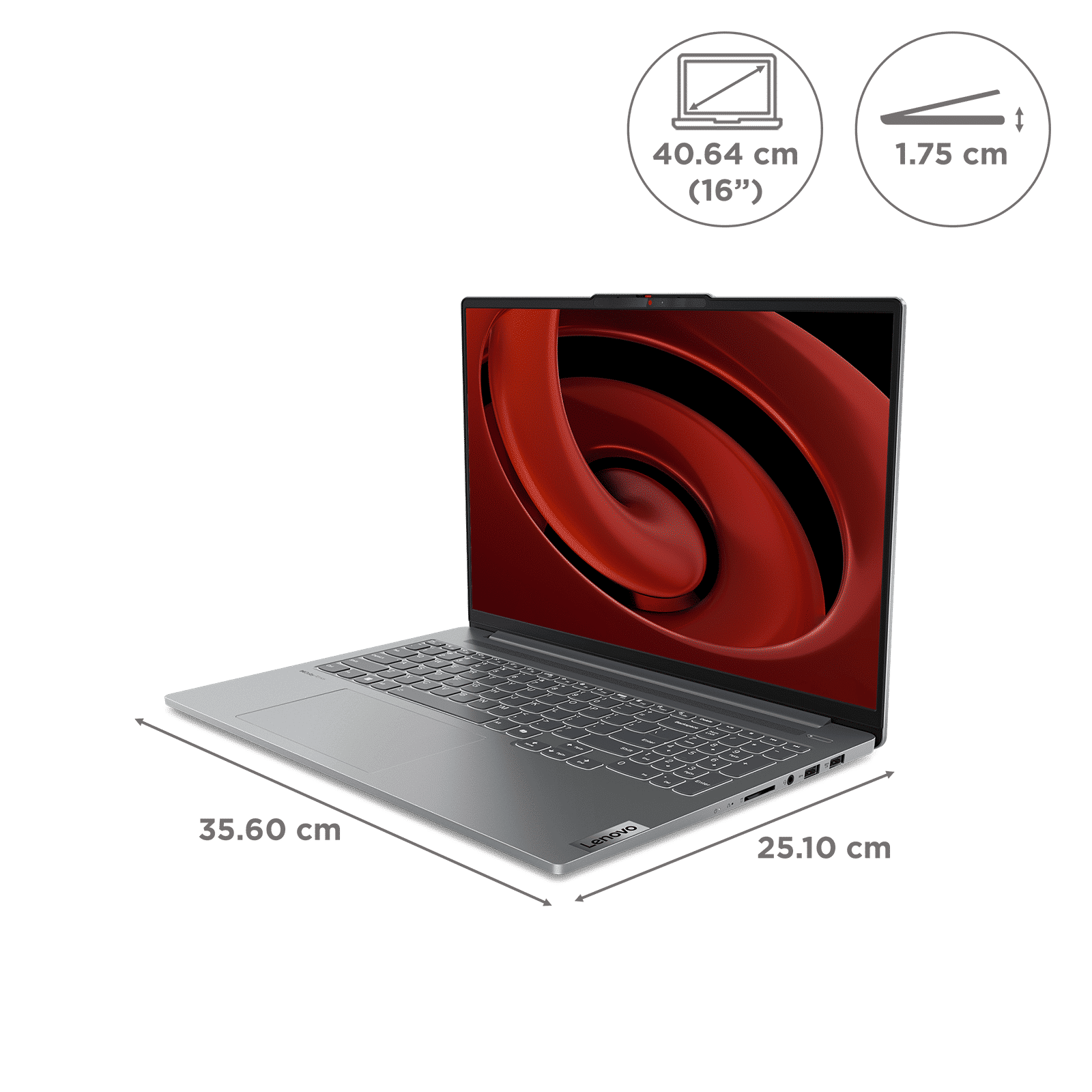 Lenovo IdeaPad Pro 5 16AHP9 AMD Ryzen 7 Laptop (16GB, 1TB SSD, Windows 11 Home, 6GB Graphics, 16 inch OLED Display, MS Office 2021, Arctic Grey, 1.91 KG)_2