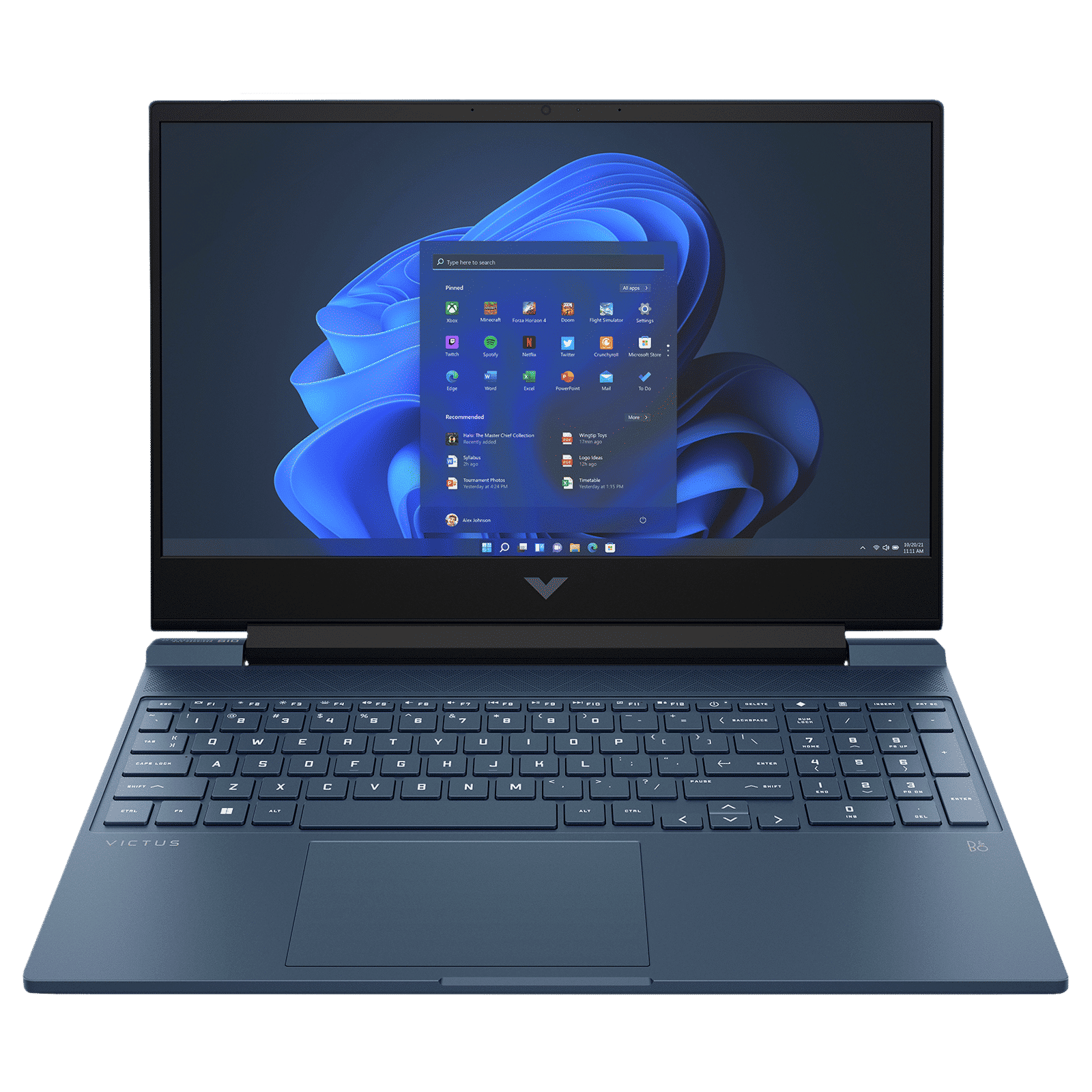 HP Victus 15-FA1402TX Intel Core i7 12th Gen Gaming Laptop (16GB, 1TB SSD, Windows 11 Home, 4GB Graphics, 15.6 inch 144 Hz Full HD IPS Display, NVIDIA GeForce RTX 3050, MS Office Home & Student 2021, Performance Blue, 2.29 KG)_1