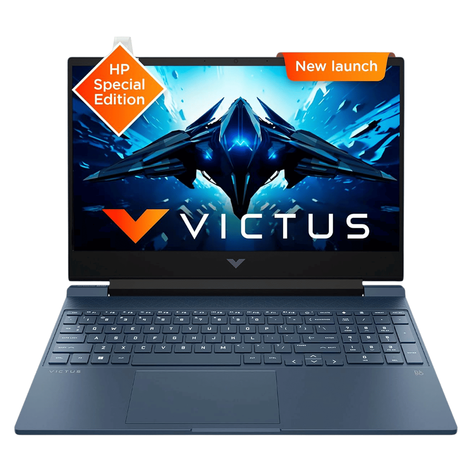 HP Victus 15-FA1411TX Intel Core i7 12th Gen Gaming Laptop (16GB, 512GB SSD, Windows 11 Home, 4GB Graphics, 15.6 inch 144 Hz Full HD IPS Display, NVIDIA GeForce RTX 3050, MS Office Home & Student 2021, Performance Blue, 2.29 KG)_1
