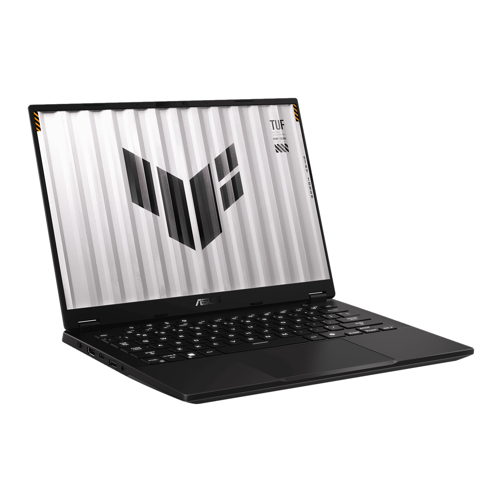 ASUS TUF Gaming FA401UU-RG033WS AMD Ryzen 7 8845HS Gaming Laptop (16GB, 1TB SSD, Windows 11 Home, 6GB Graphics, 14 inch 165 Hz WQXGA IPS Display, NVIDIA GeForce RTX 4050, MS Office Home and Student 2021, Jaeger Gray, 1.46 KG)_2