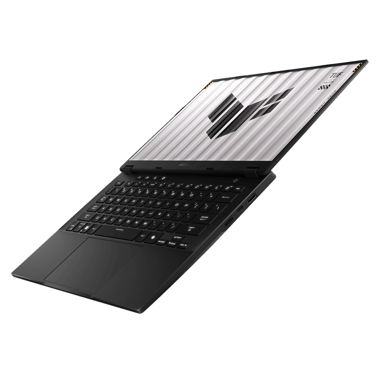 ASUS TUF Gaming FA401UU-RG033WS AMD Ryzen 7 8845HS Gaming Laptop (16GB, 1TB SSD, Windows 11 Home, 6GB Graphics, 14 inch 165 Hz WQXGA IPS Display, NVIDIA GeForce RTX 4050, MS Office Home and Student 2021, Jaeger Gray, 1.46 KG)_8