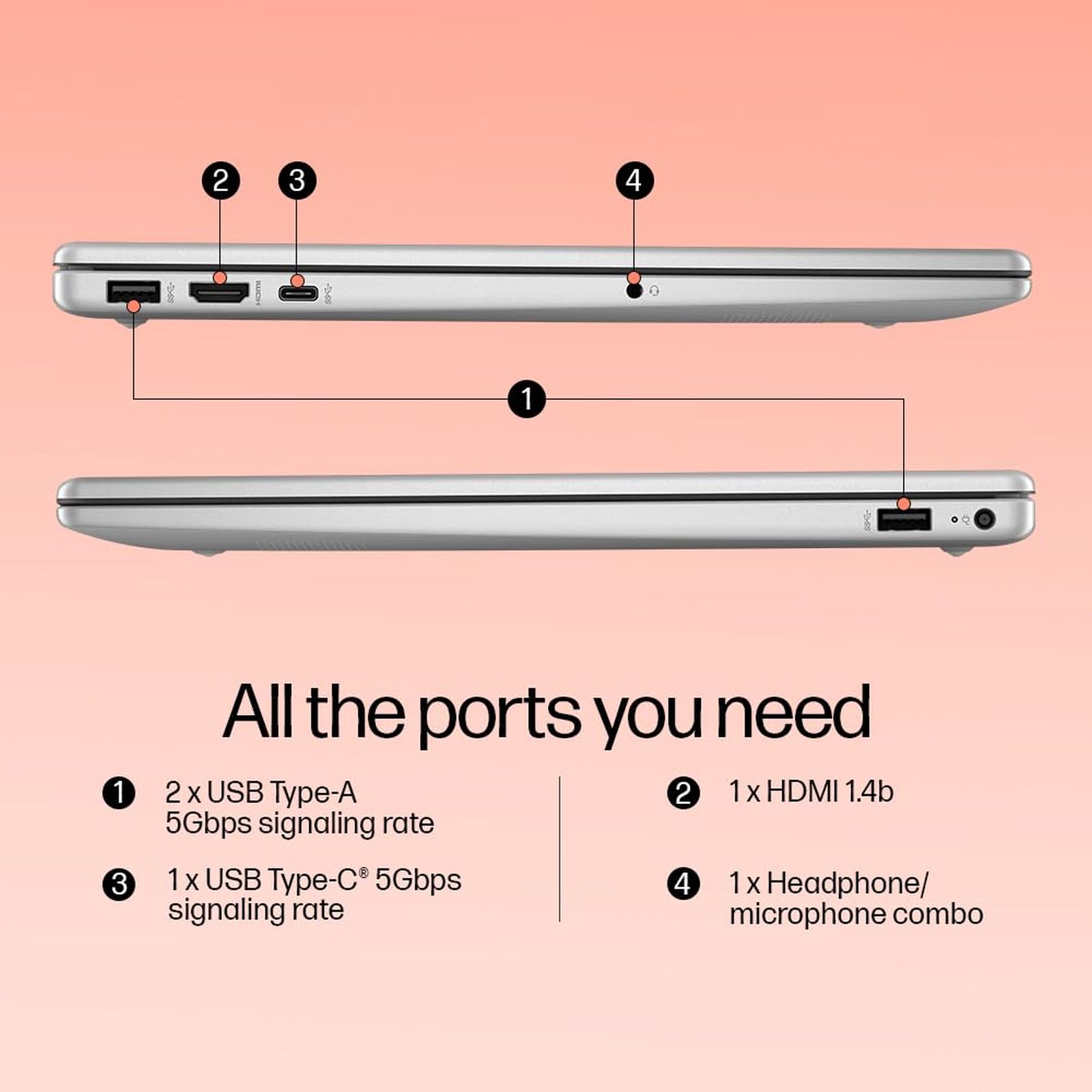 HP 15-fd0111TU Intel Core i5 12th Gen Thin & Light Laptop (16GB, 512GB SSD, Windows 11 Home, 15.6 inch Full HD Display, MS Office, Natural Silver, 1.59 KG) HP 15-fd0111TU Intel Core i5 12th Gen Thin & Light Laptop (16GB, 512GB SSD, Windows 11 Home, 15.6 inch Full HD Display, MS Office, Natural Silver, 1.59 KG)_4