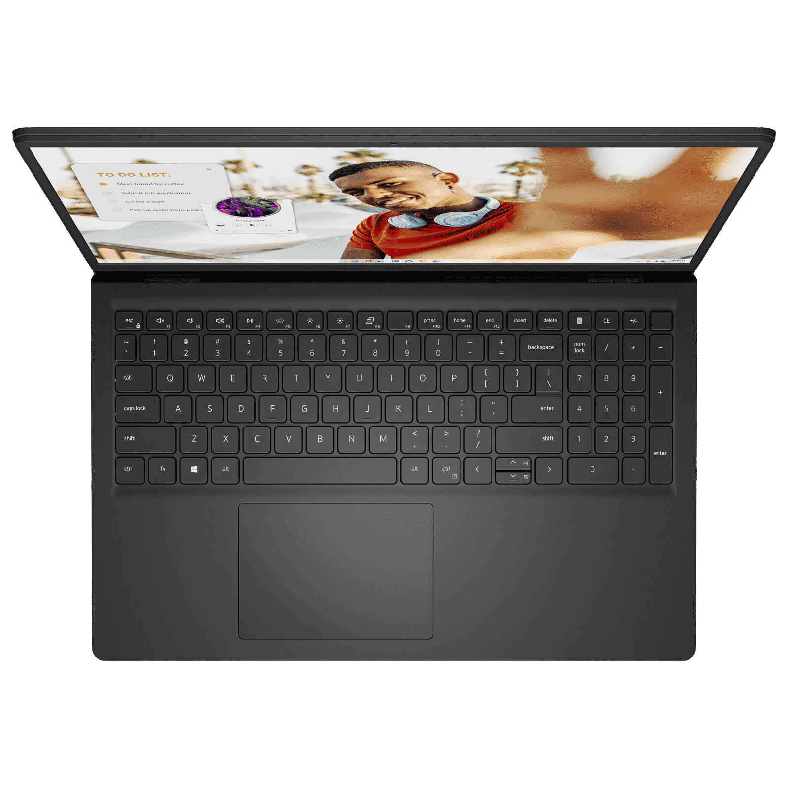 DELL Inspiron 15 3535 AMD Ryzen 5 7520U Thin & Light Laptop (8GB, 51GB SSD, Windows 11 Home, 15.6 inch Full HD IPS Display, MS Office, Carbon Black, 1.62 KG)_7