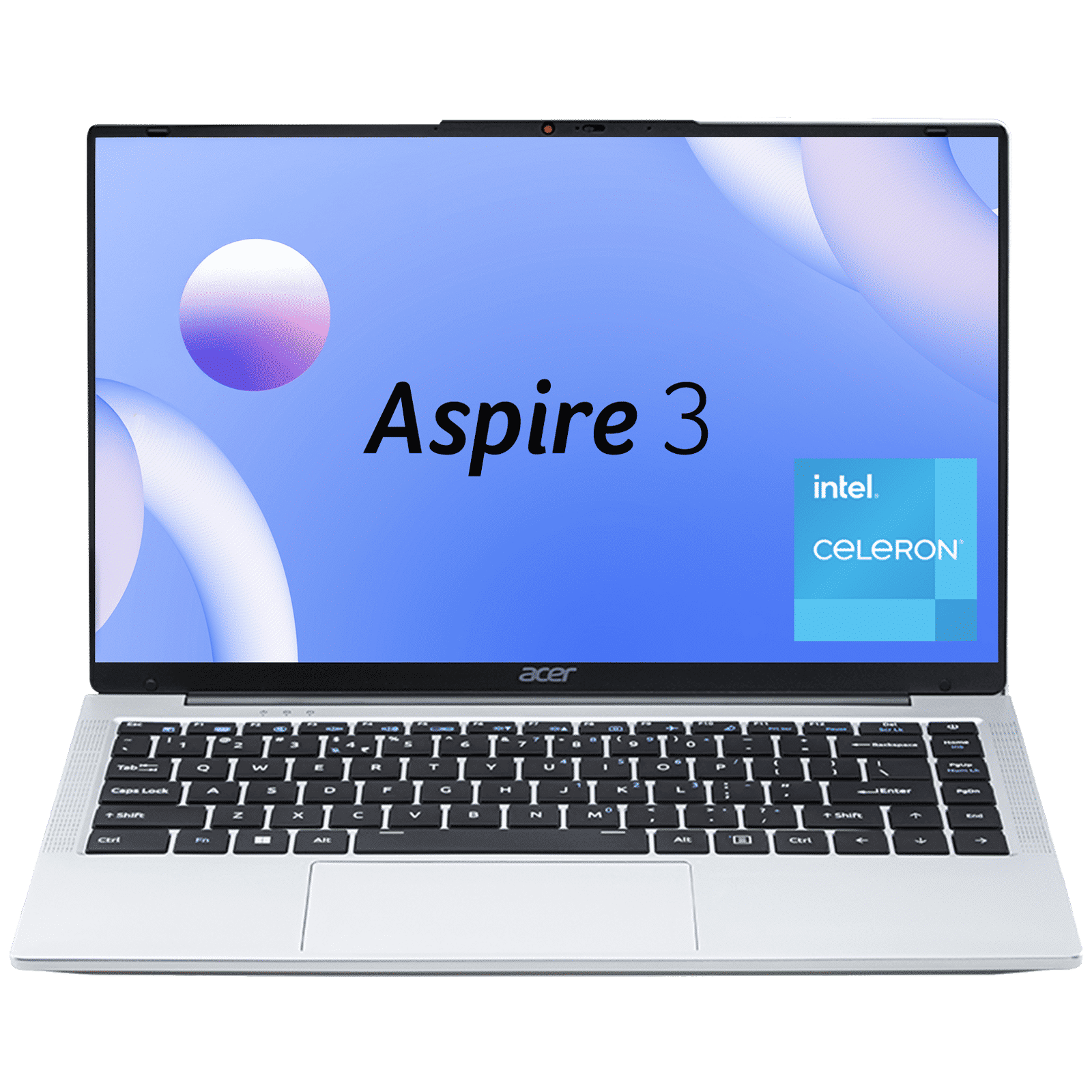 acer Aspire 3 A325-45 Intel Celeron N4500 Thin & Light Laptop (8GB, 512GB SSD, Windows 11 Home, 15.6 inch Full HD LED Backlit Display, Pure Silver, 1.5 KG)_1