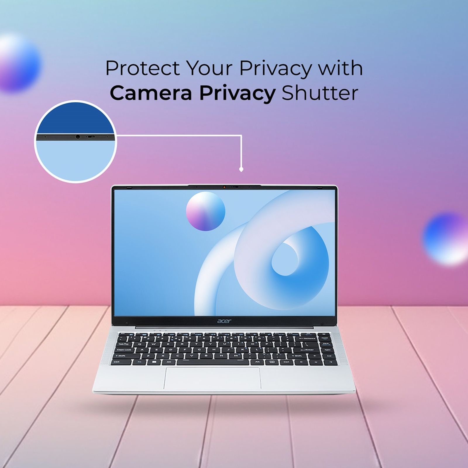 acer Aspire 3 A325-45 Intel Celeron N4500 Thin & Light Laptop (8GB, 512GB SSD, Windows 11 Home, 15.6 inch Full HD LED Backlit Display, Pure Silver, 1.5 KG)_5