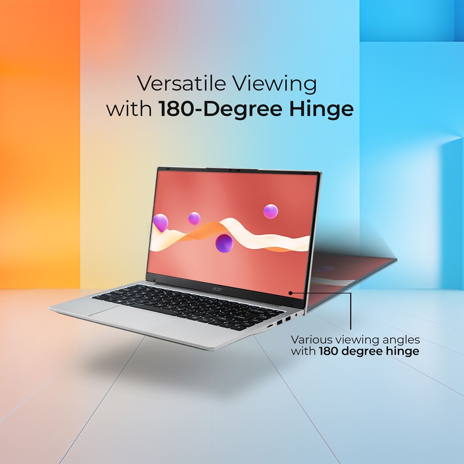 acer Aspire 3 A325-45 Intel Celeron N4500 Thin & Light Laptop (8GB, 512GB SSD, Windows 11 Home, 15.6 inch Full HD LED Backlit Display, Pure Silver, 1.5 KG)_11