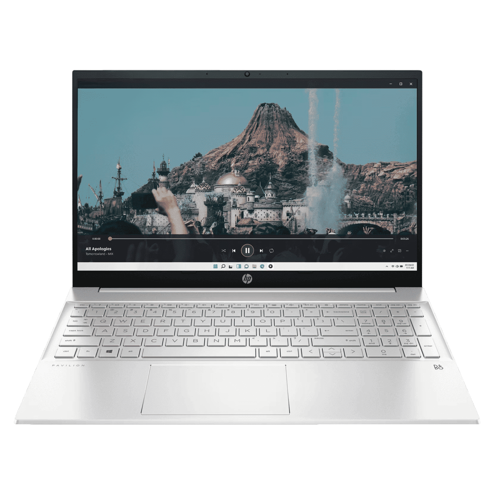 HP Pavilion 15 eh3036AU AMD Ryzen 5 7530U Thin & Light Laptop (8GB, 512GB SSD, Windows 11 Home, 15.6 inch Full HD Display, MS Office 2021, Natural Silver, 1.75 KG)_1