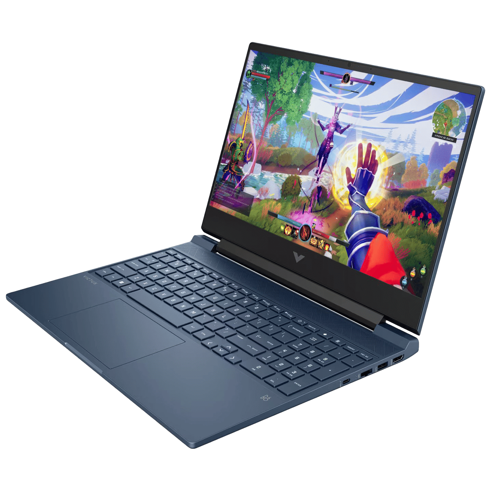 HP Victus Intel Core i5 13th Gen Gaming Laptop (16GB, 512GB SSD, Windows 11 Home, 4GB Graphics, 15.6 inch 144 Hz Full HD IPS Display, NVIDIA GeForce RTX 2050, Performance Blue, 2.29 KG)_4