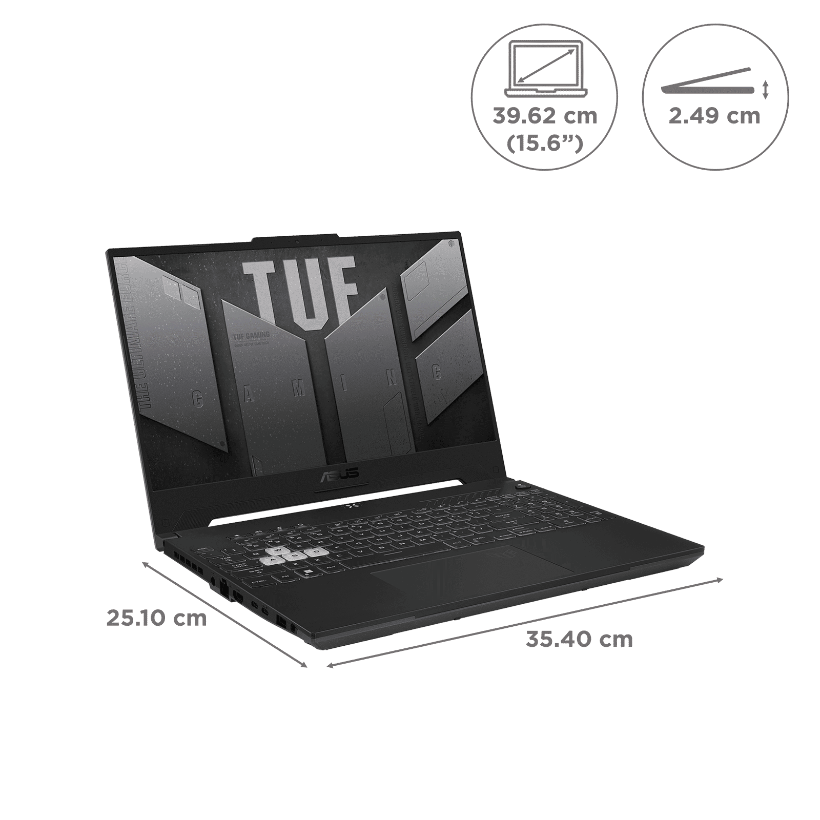 ASUS TUF Gaming A15 FA507NUR-LP082W AMD Ryzen 7 Gaming Laptop (16GB, 512GB SSD, Windows 11 Home, 6GB Graphics, 15.6 inch 144 Hz Full HD IPS Display, NVIDIA GeForce RTX 4050, Mecha Gray, 2.2 KG) ASUS TUF Gaming A15 FA507NUR-LP082W AMD Ryzen 7 Gaming Laptop (16GB, 512GB SSD, Windows 11 Home, 6GB Graphics, 15.6 inch 144 Hz Full HD IPS Display, NVIDIA GeForce RTX 4050, Mecha Gray, 2.2 KG)_2