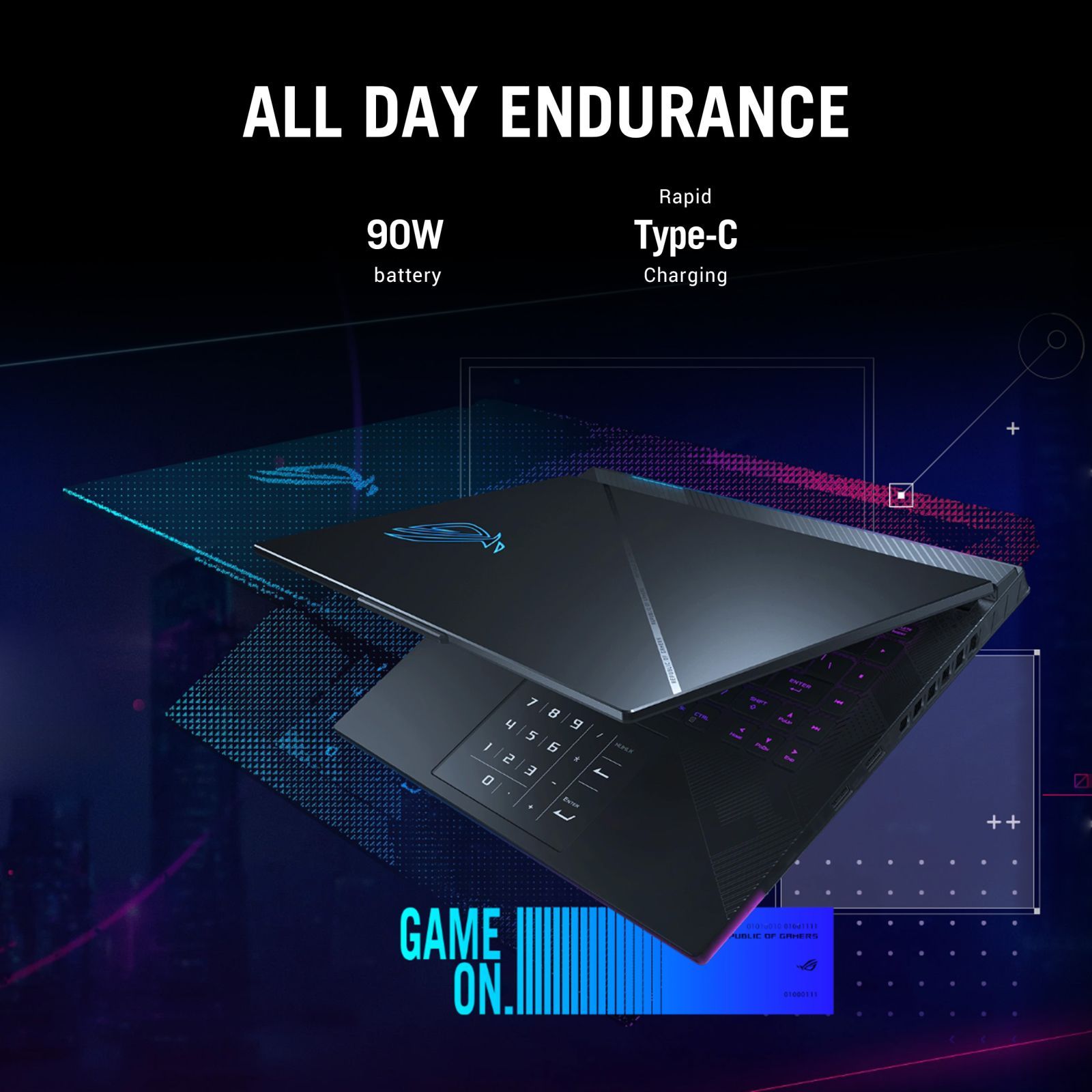 ASUS ROG Strix SCAR 16 G634JZR-CM932WS Intel Core i9 14th Gen Gaming Laptop (32GB, 2TB SSD, Windows 11 Home, 12GB Graphics, 16 inch 240 Hz WQXGA Display, NVIDIA GeForce RTX 4080, MS Office Home and Student 2021, Off Black, 2.65 KG)_12