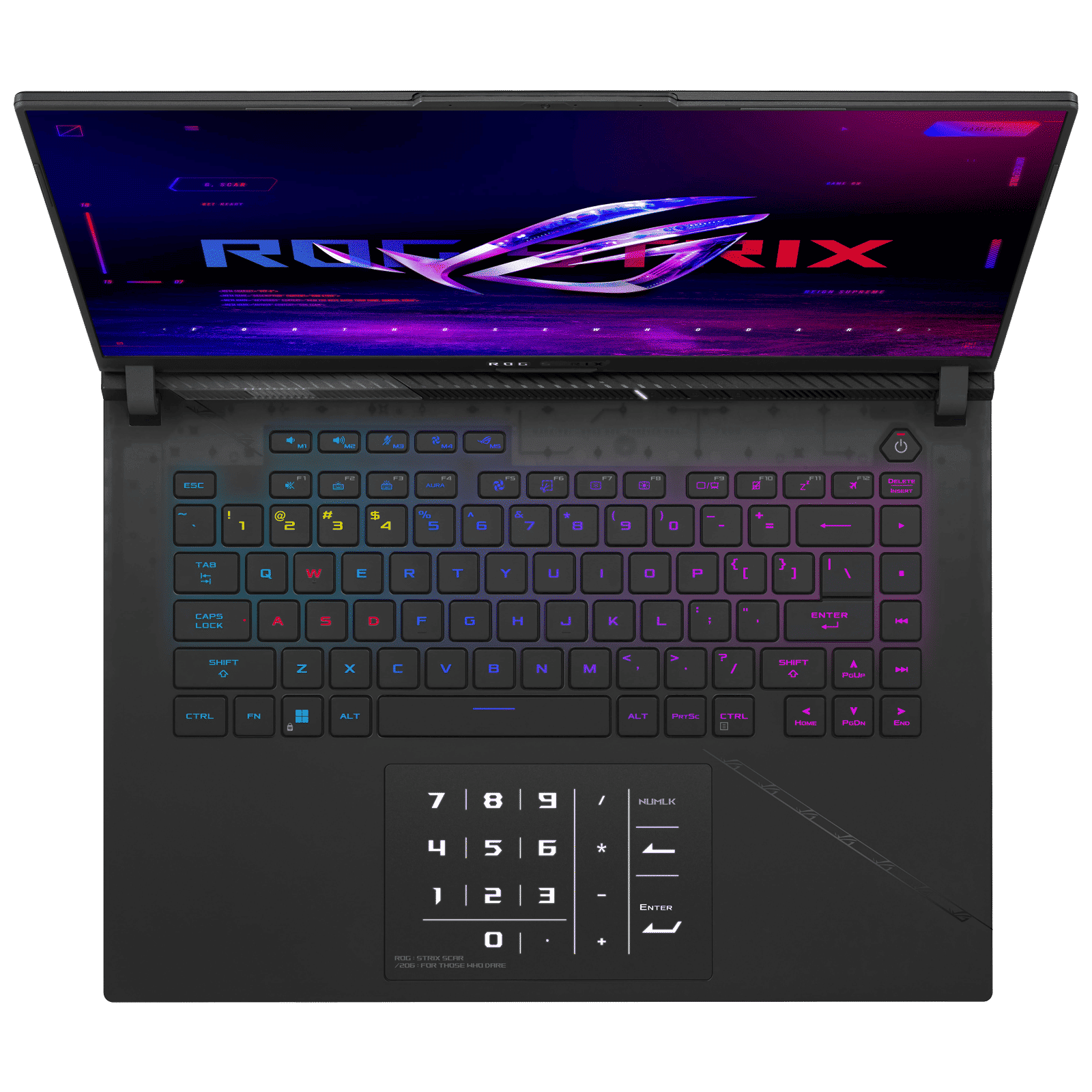 ASUS ROG Strix SCAR 16 G634JZR-CM932WS Intel Core i9 14th Gen Gaming Laptop (32GB, 2TB SSD, Windows 11 Home, 12GB Graphics, 16 inch 240 Hz WQXGA Display, NVIDIA GeForce RTX 4080, MS Office Home and Student 2021, Off Black, 2.65 KG)_7