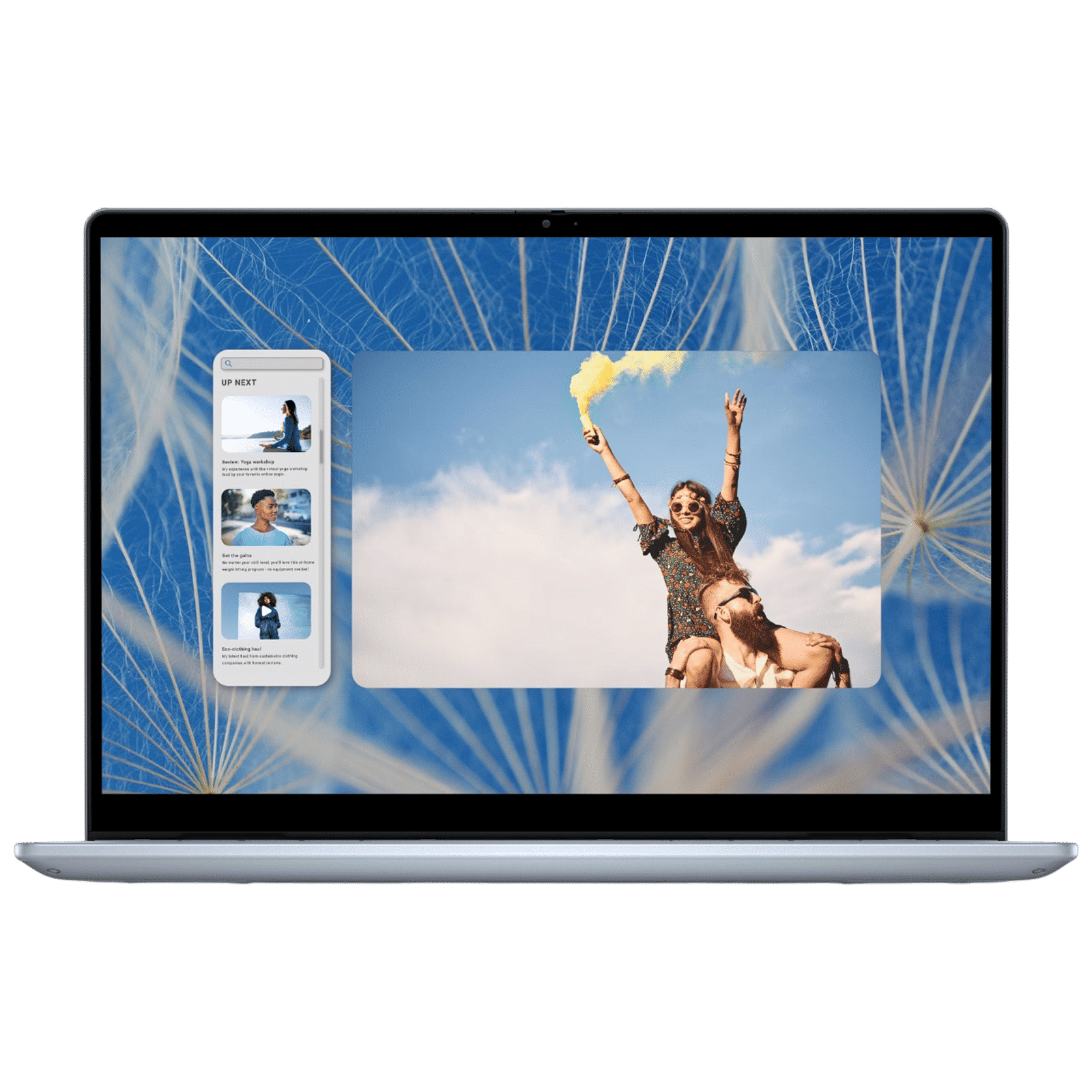 Dell Inspiron 7440 Intel Core i5 13th Gen Touchscreen 2-in-1 Laptop (16GB, 512GB SSD, Windows 11 Home, 14 inch Full HD Plus IPS Display, MS Office 2021, Ice Blue Metal, 1.75 KG)_4