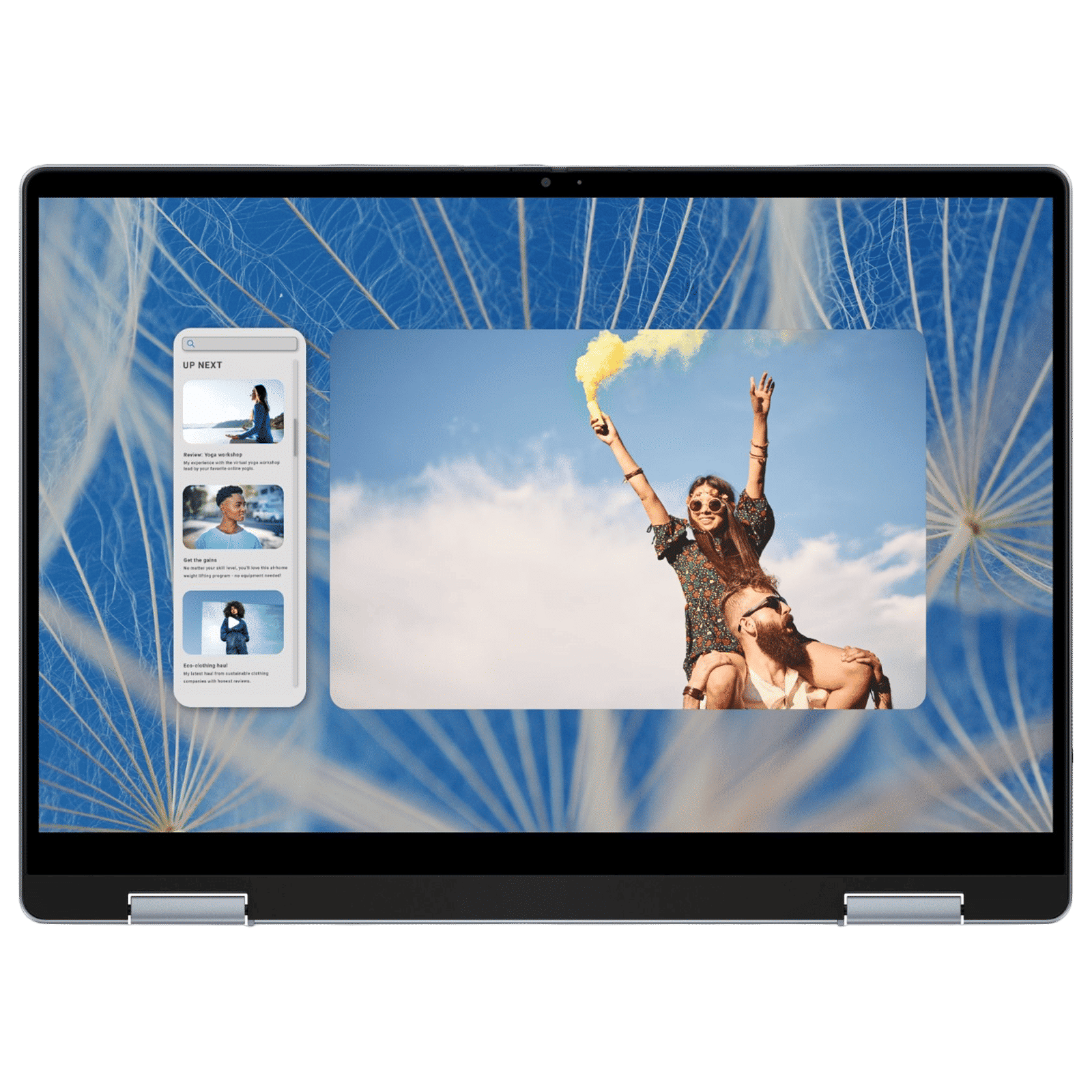 Dell Inspiron 7440 Intel Core i5 13th Gen Touchscreen 2-in-1 Laptop (16GB, 512GB SSD, Windows 11 Home, 14 inch Full HD Plus IPS Display, MS Office 2021, Ice Blue Metal, 1.75 KG)_9