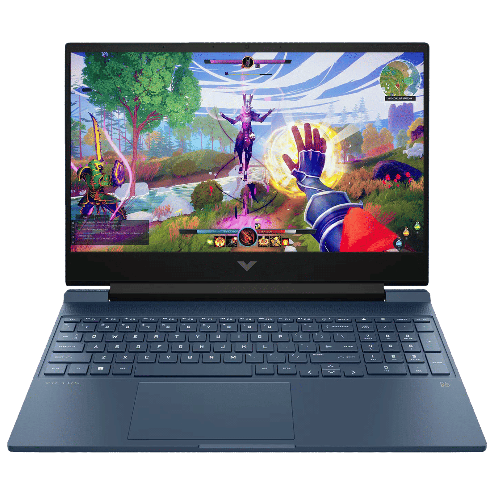 HP Victus FA1198TX Intel Core i5 13th Gen Gaming Laptop (16GB, 512GB SSD, Windows 11 Home, 6GB Graphics, 15.6 inch 144 Hz Full HD Display, NVIDIA GeForce RTX 3050, MS Office, Meca Silver, 2.29 KG)_1