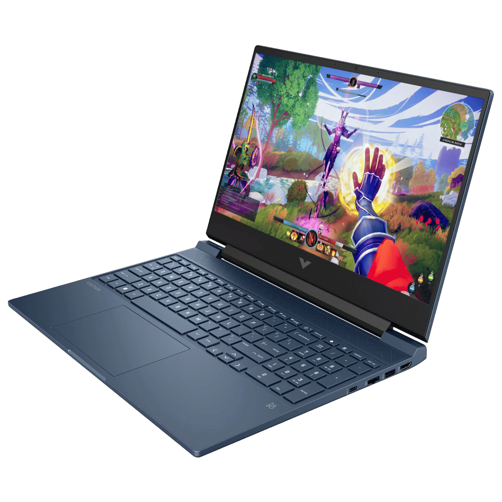 HP Victus FA1198TX Intel Core i5 13th Gen Gaming Laptop (16GB, 512GB SSD, Windows 11 Home, 6GB Graphics, 15.6 inch 144 Hz Full HD Display, NVIDIA GeForce RTX 3050, MS Office, Meca Silver, 2.29 KG)_4