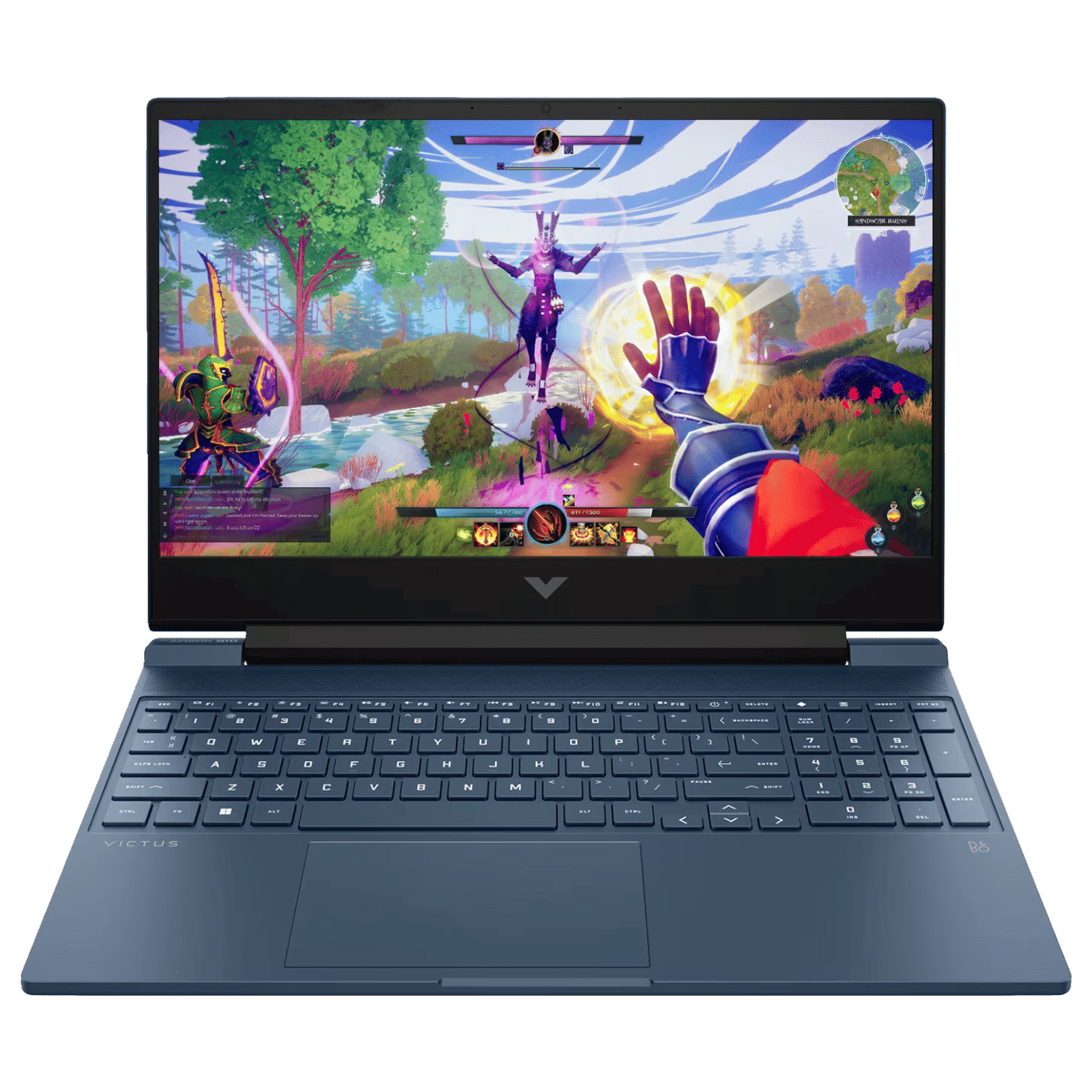 HP Victus 15-fb0178AX AMD Ryzen 5 5600H Gaming Laptop (16GB, 512GB SSD, Windows 11 Home, 4GB Graphics, 15.6 inch 144 Hz Full HD Display, NVIDIA GeForce RTX 3050, Performance Blue, 2.29 KG)_1