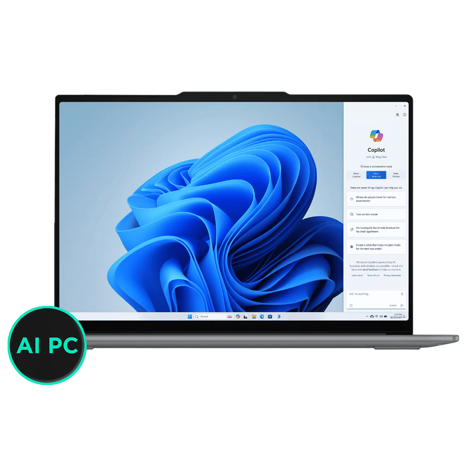 Lenovo Yoga Slim 7 Intel Core Ultra 7 258V Touchscreen Thin & Light Laptop (32GB, 1TB SSD, Windows 11 Home, 15.3 inch WQXGA+ IPS Display, MS Office 2024, Luna Grey, 1.53 KG) Lenovo Yoga Slim 7 Intel Core Ultra 7 258V Touchscreen Thin & Light Laptop (32GB, 1TB SSD, Windows 11 Home, 15.3 inch WQXGA+ IPS Display, MS Office 2024, Luna Grey, 1.53 KG)_1